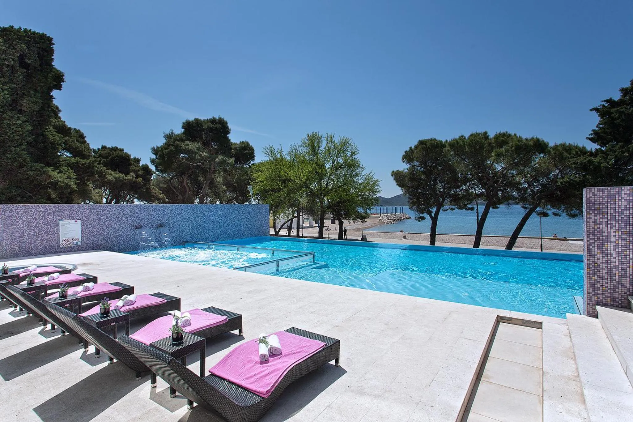 Swimming pool in Ilirija Resort Hotel Adriatic