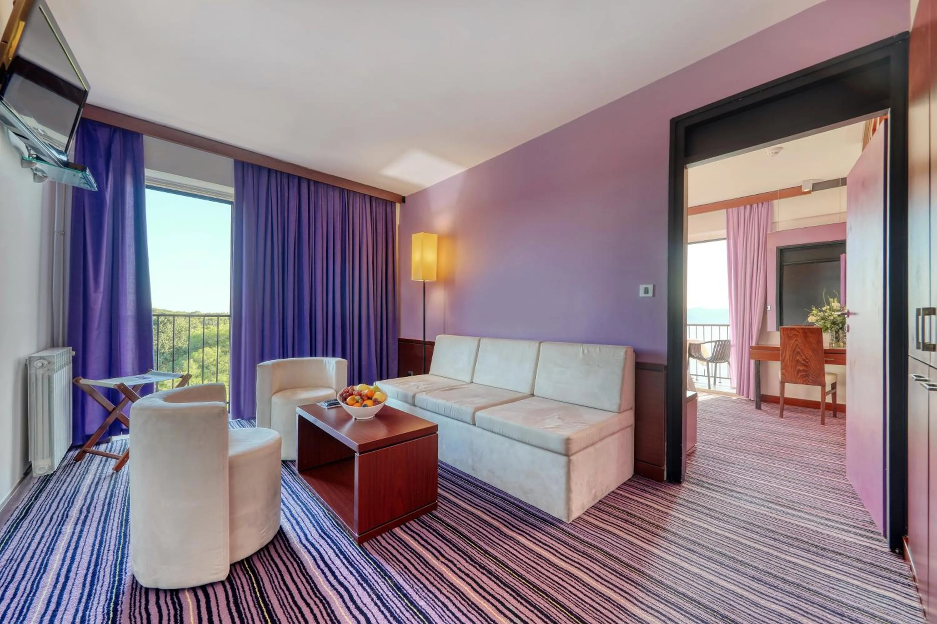 Living room in Ilirija Resort Hotel Adriatic