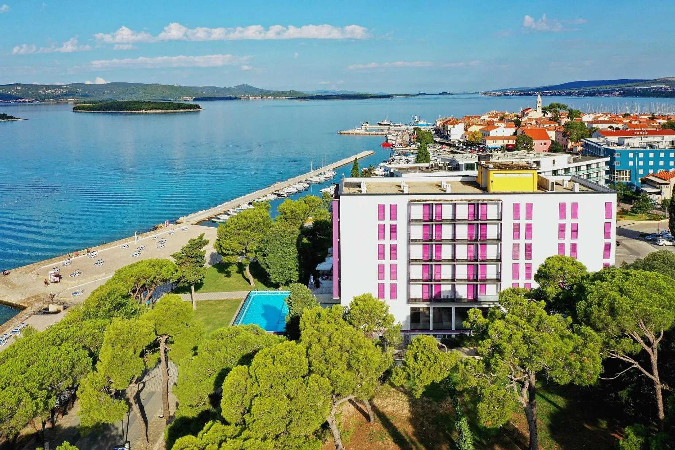 Property building in Ilirija Resort Hotel Adriatic