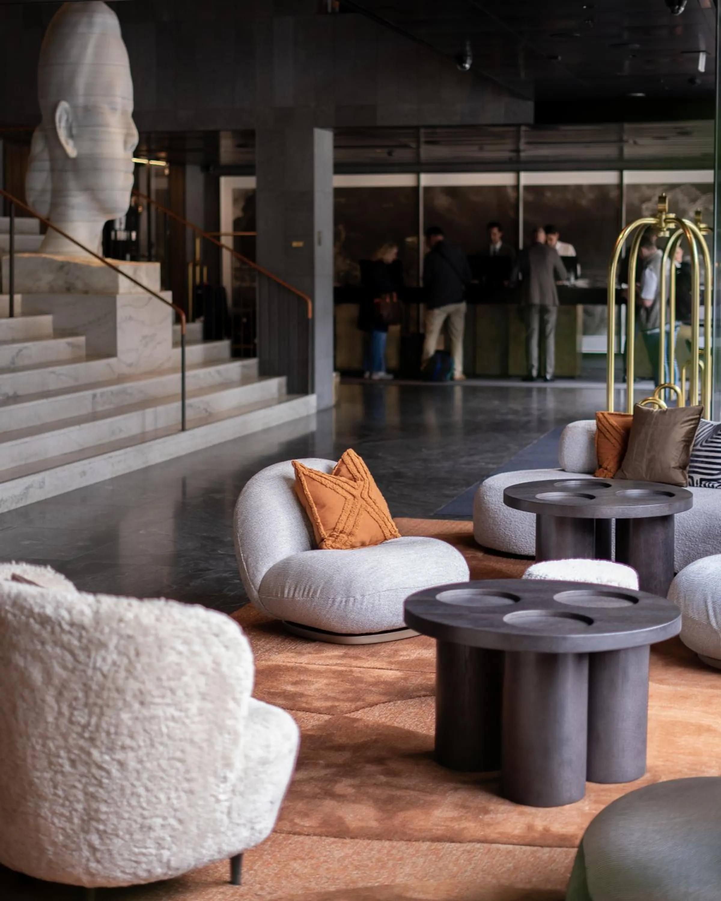 Lobby or reception in At Six