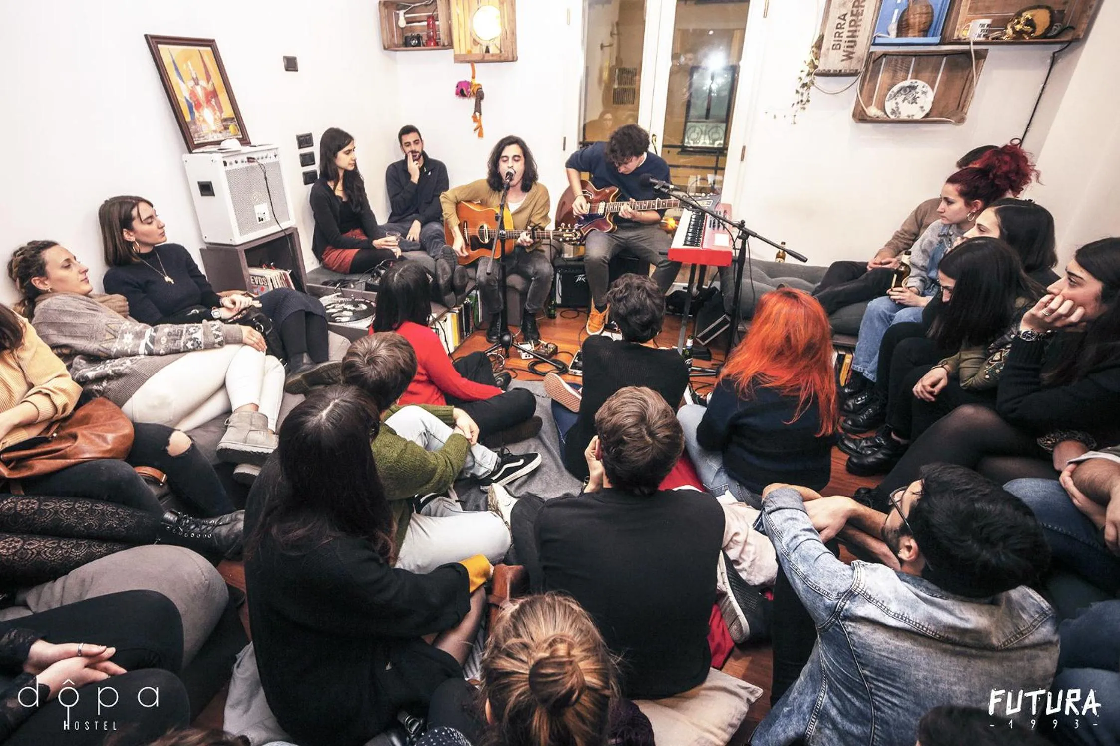 People in Dopa Hostel