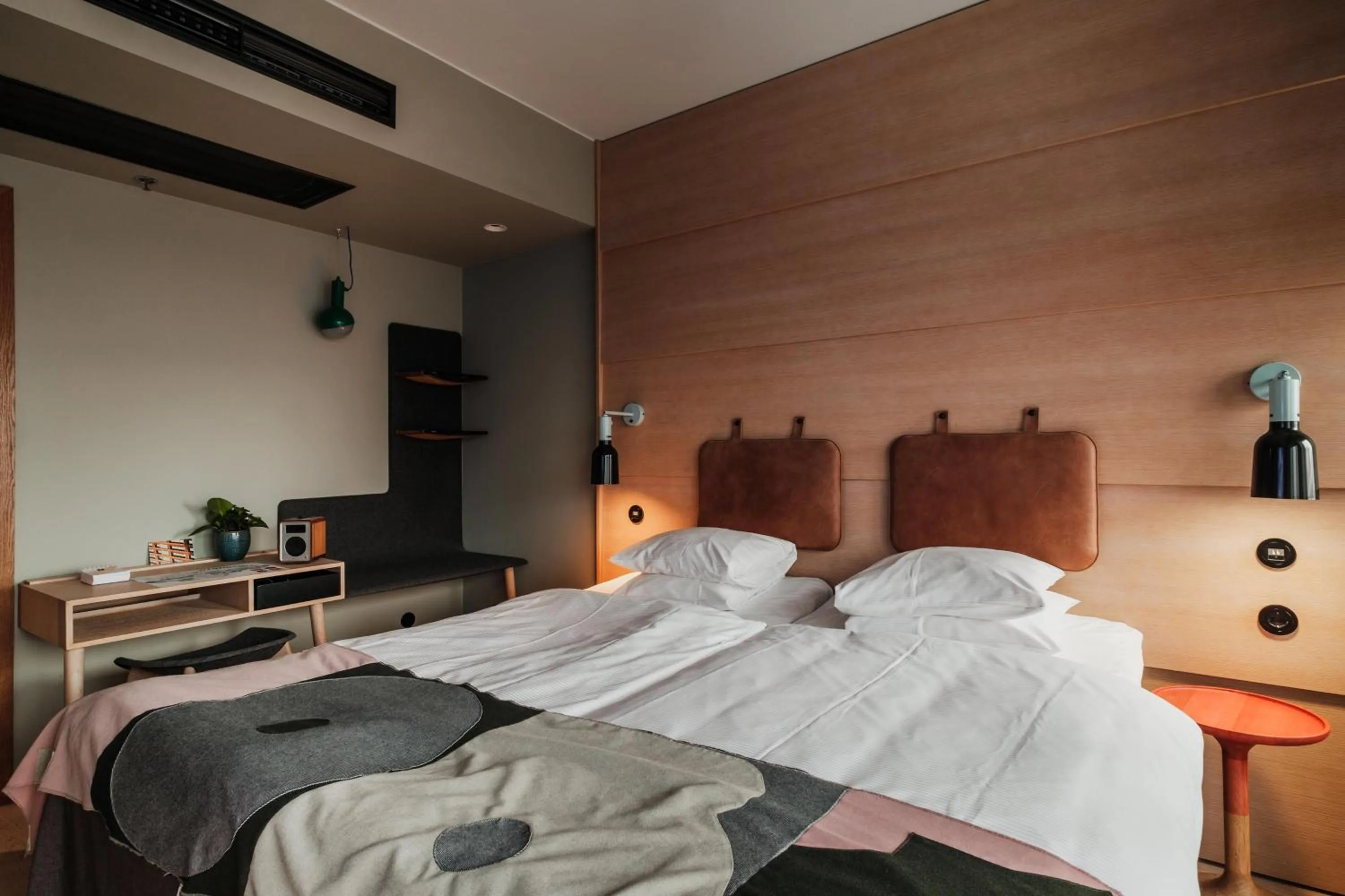 Bed in Hobo Hotel Stockholm