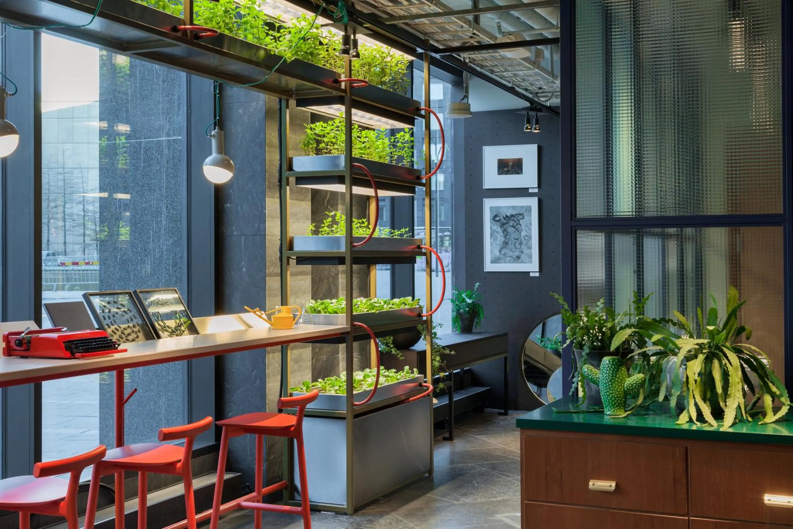 Lobby or reception in Hobo Hotel Stockholm