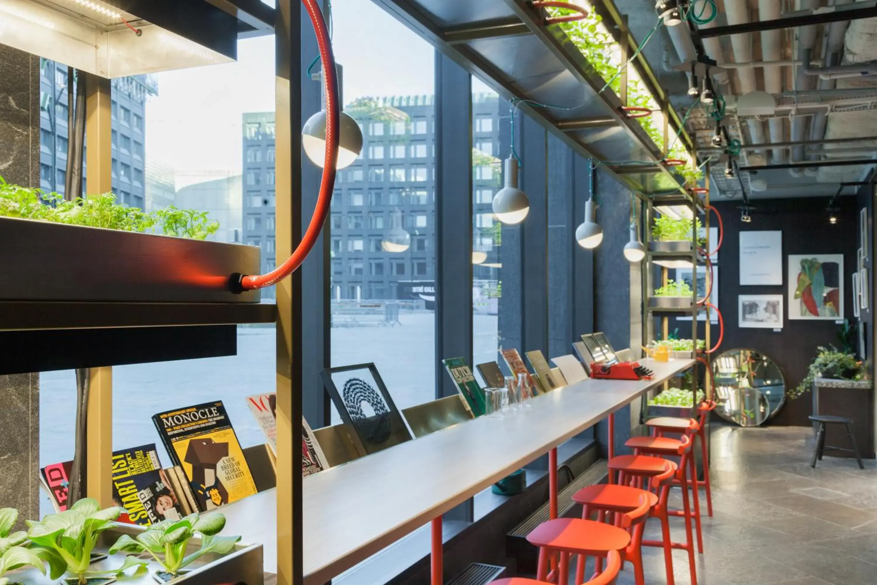 Lobby or reception in Hobo Hotel Stockholm Lobby or reception in Hobo Hotel Stockholm