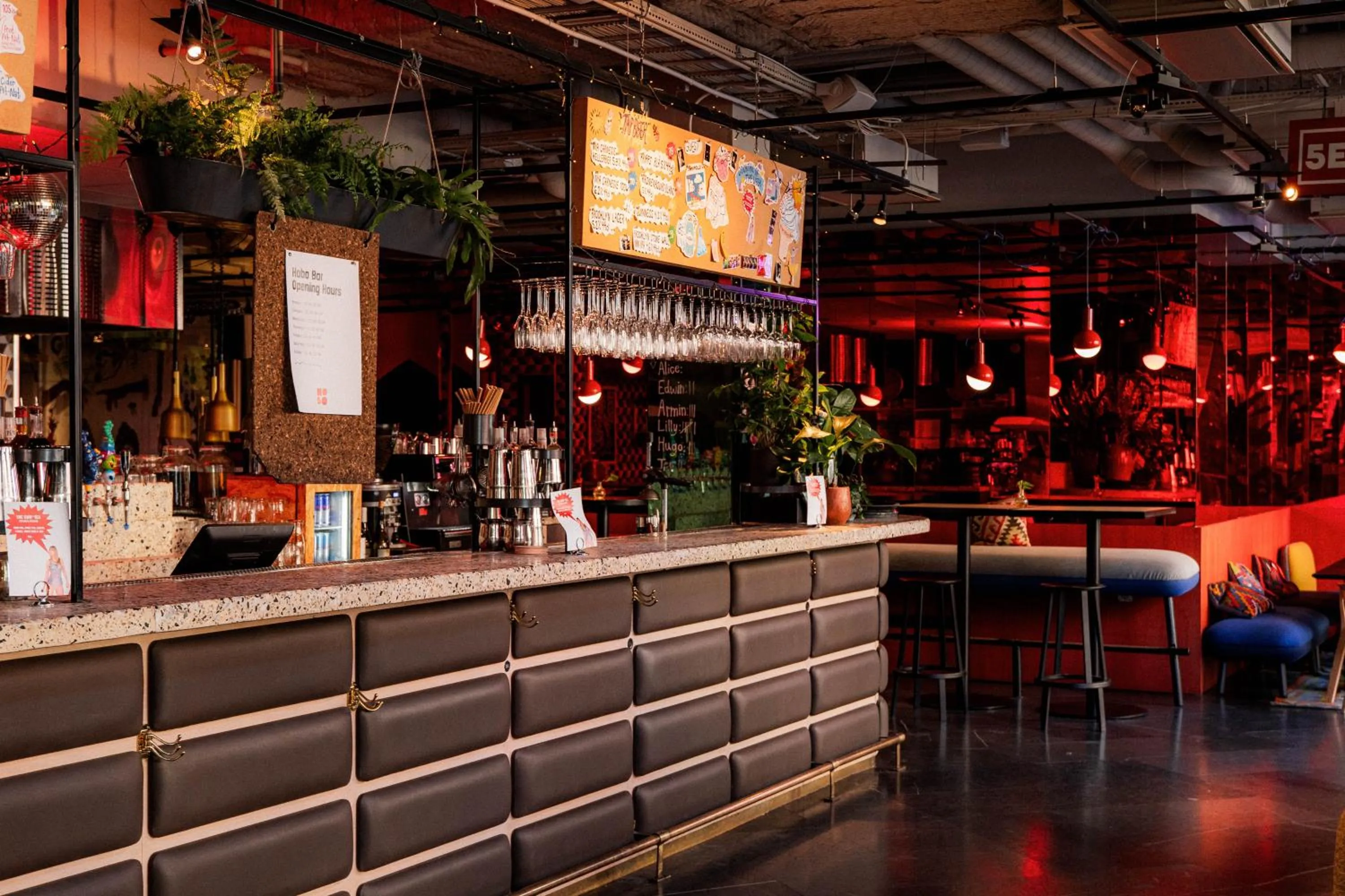 Restaurant/places to eat in Hobo Hotel Stockholm