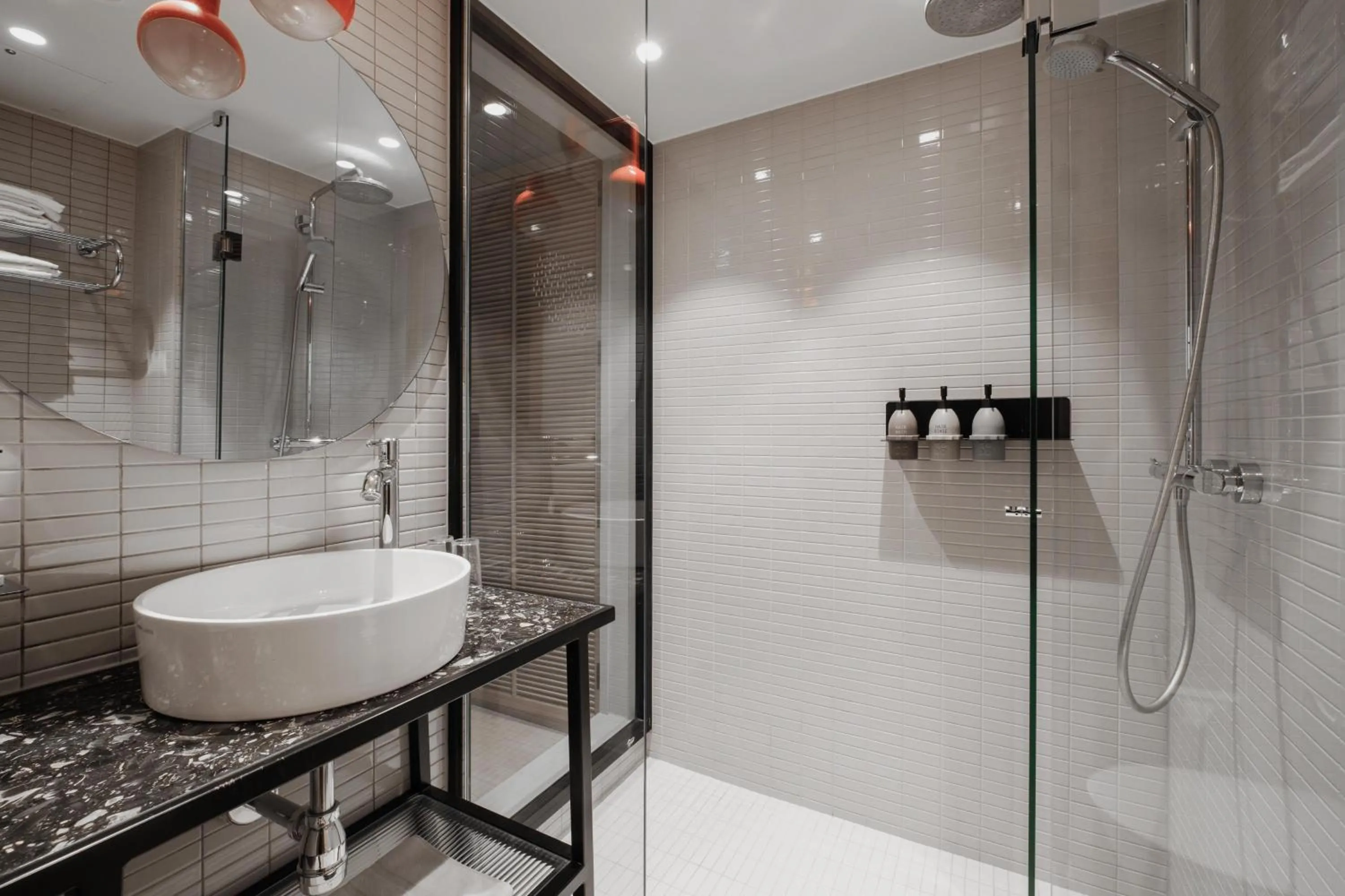 Shower in Hobo Hotel Stockholm