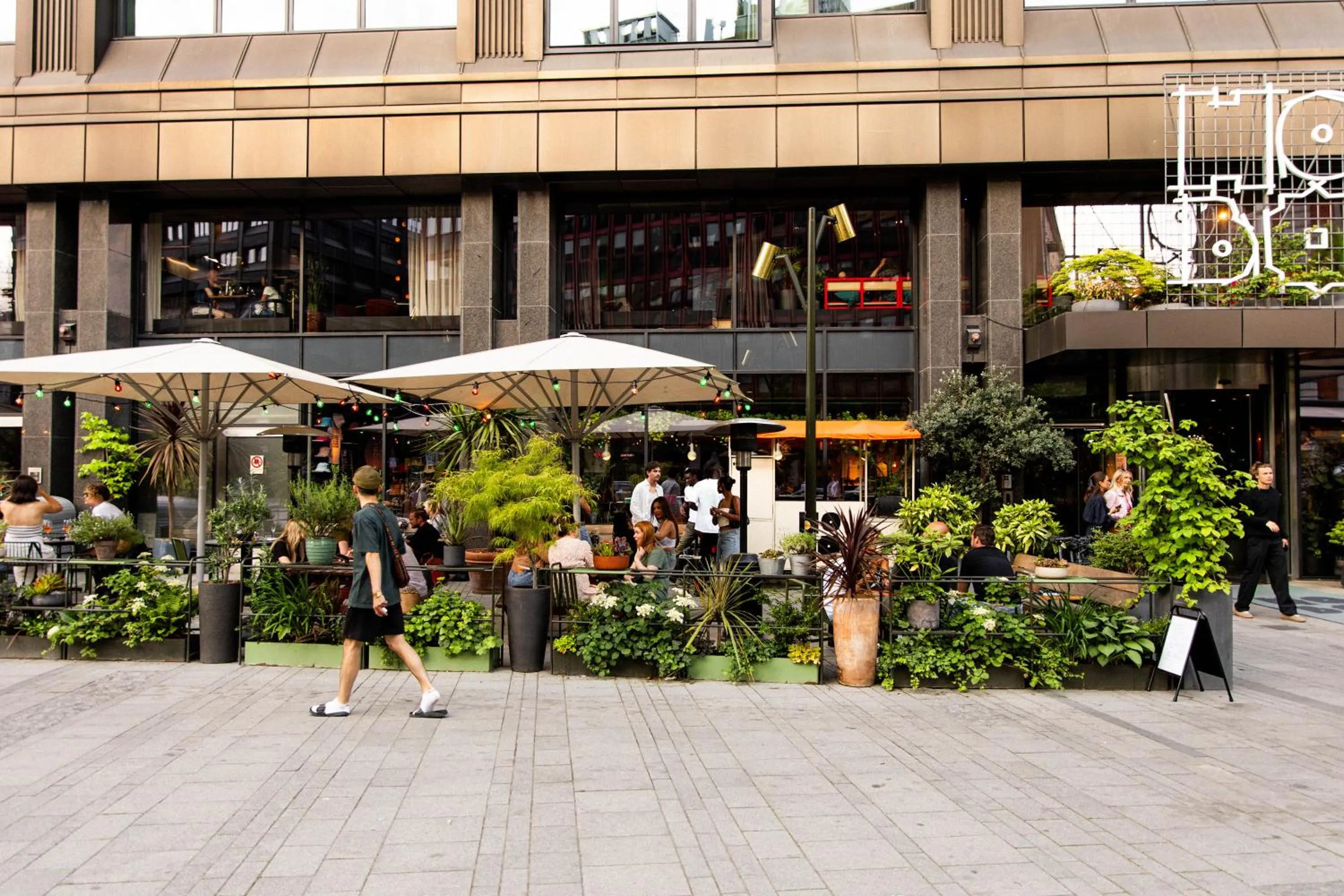 Property building in Hobo Hotel Stockholm