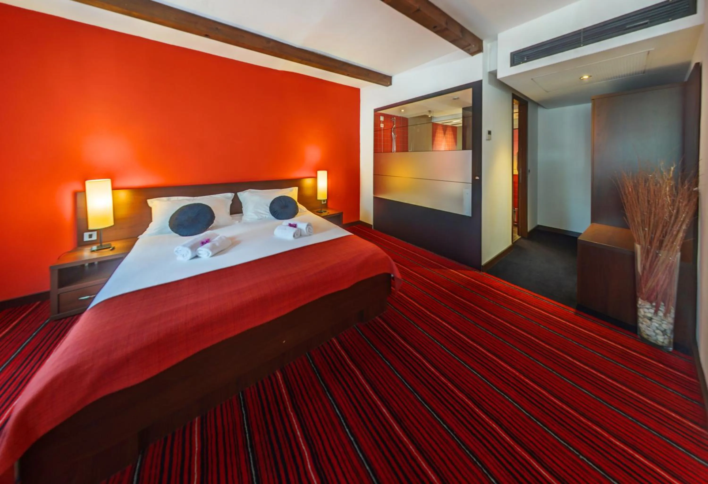 Bed in Hotel Villa Donat