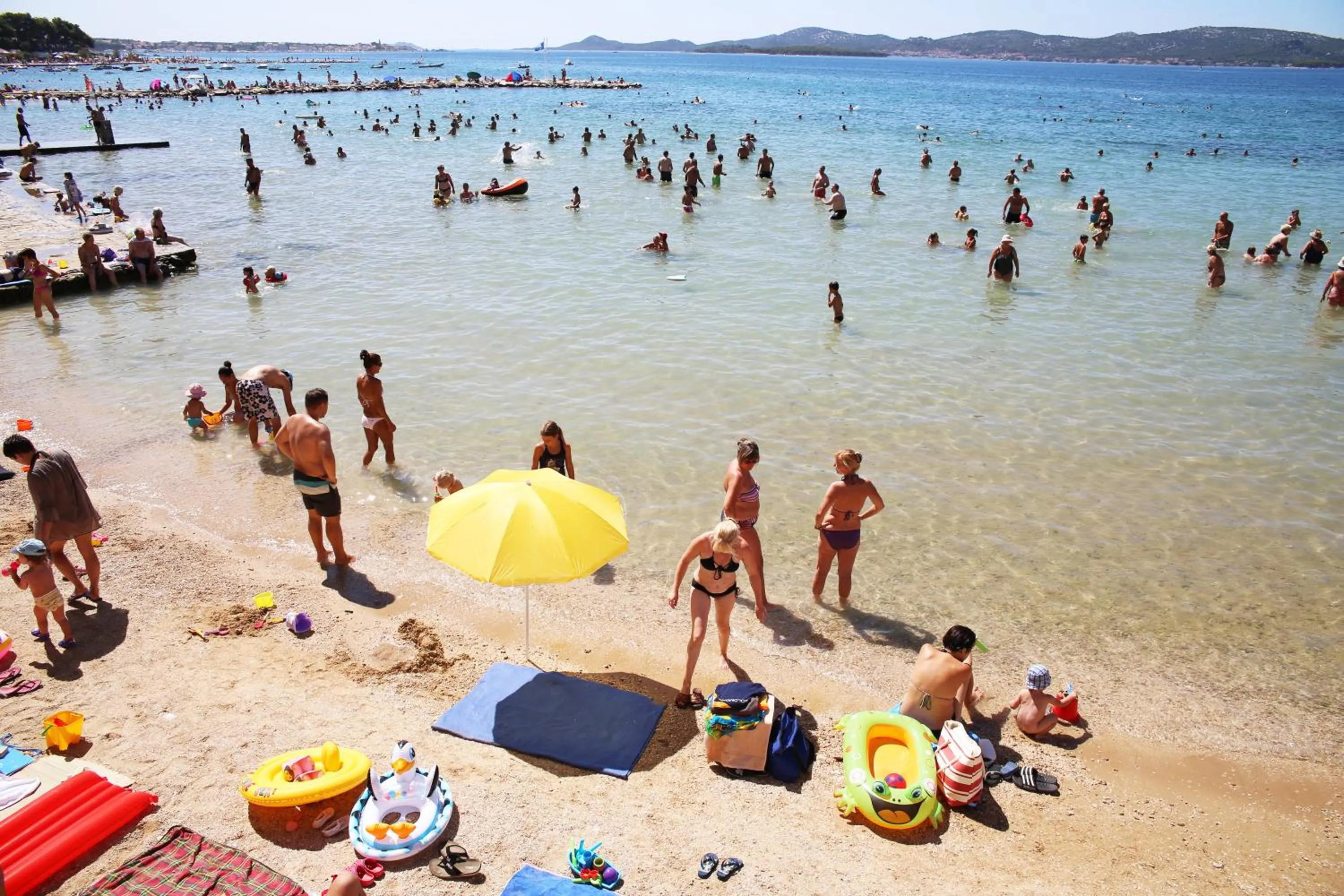 Beach in Hotel Villa Donat