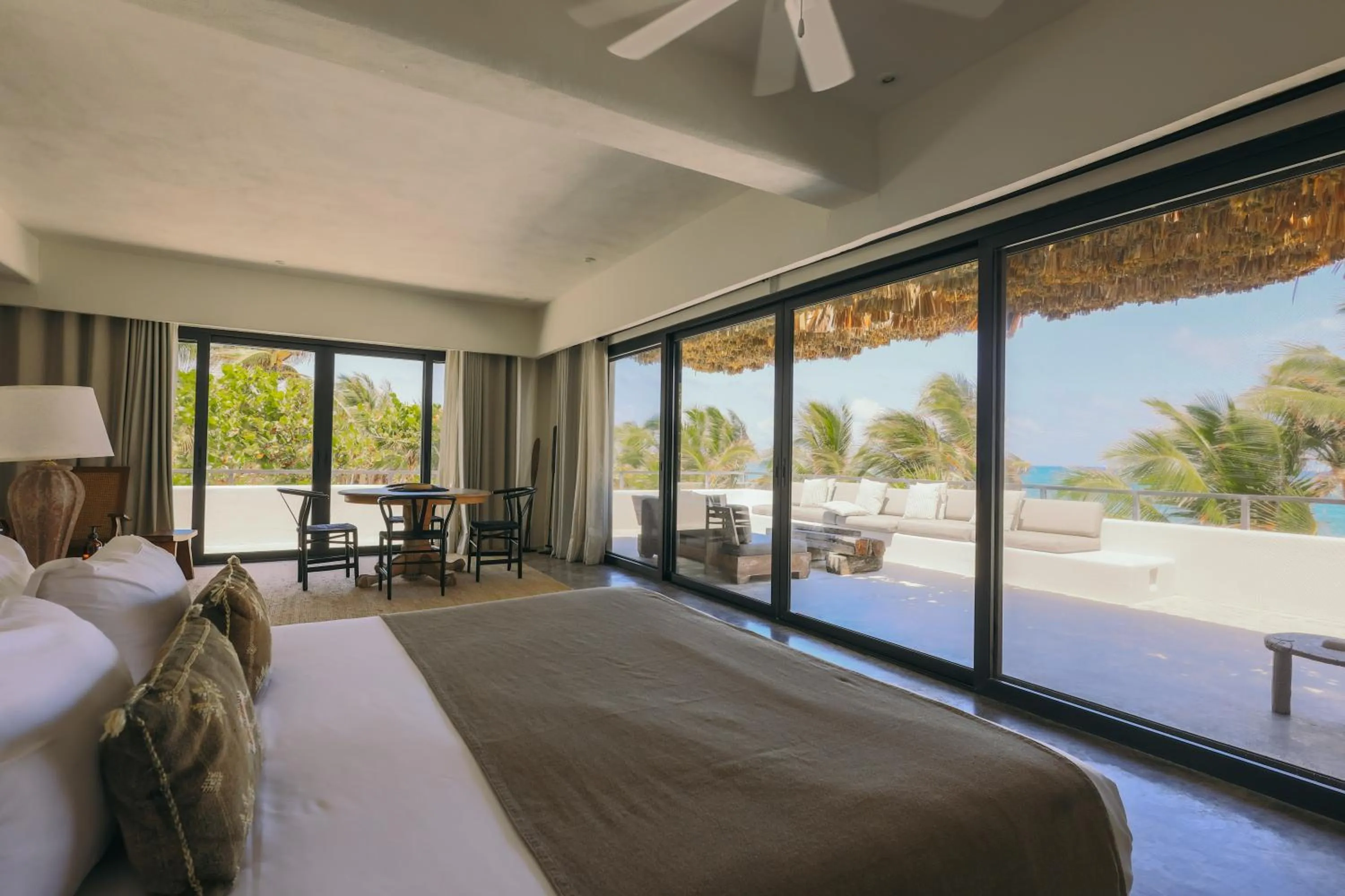 Bed in Chiringuito Tulum