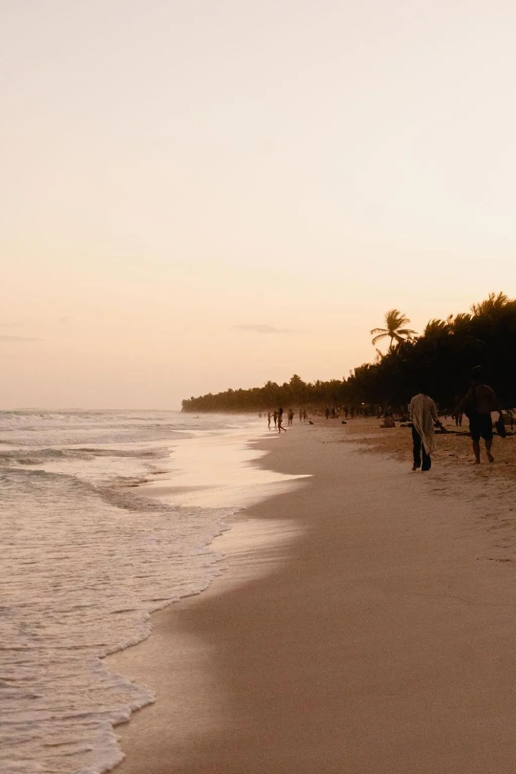 Beach in Chiringuito Tulum