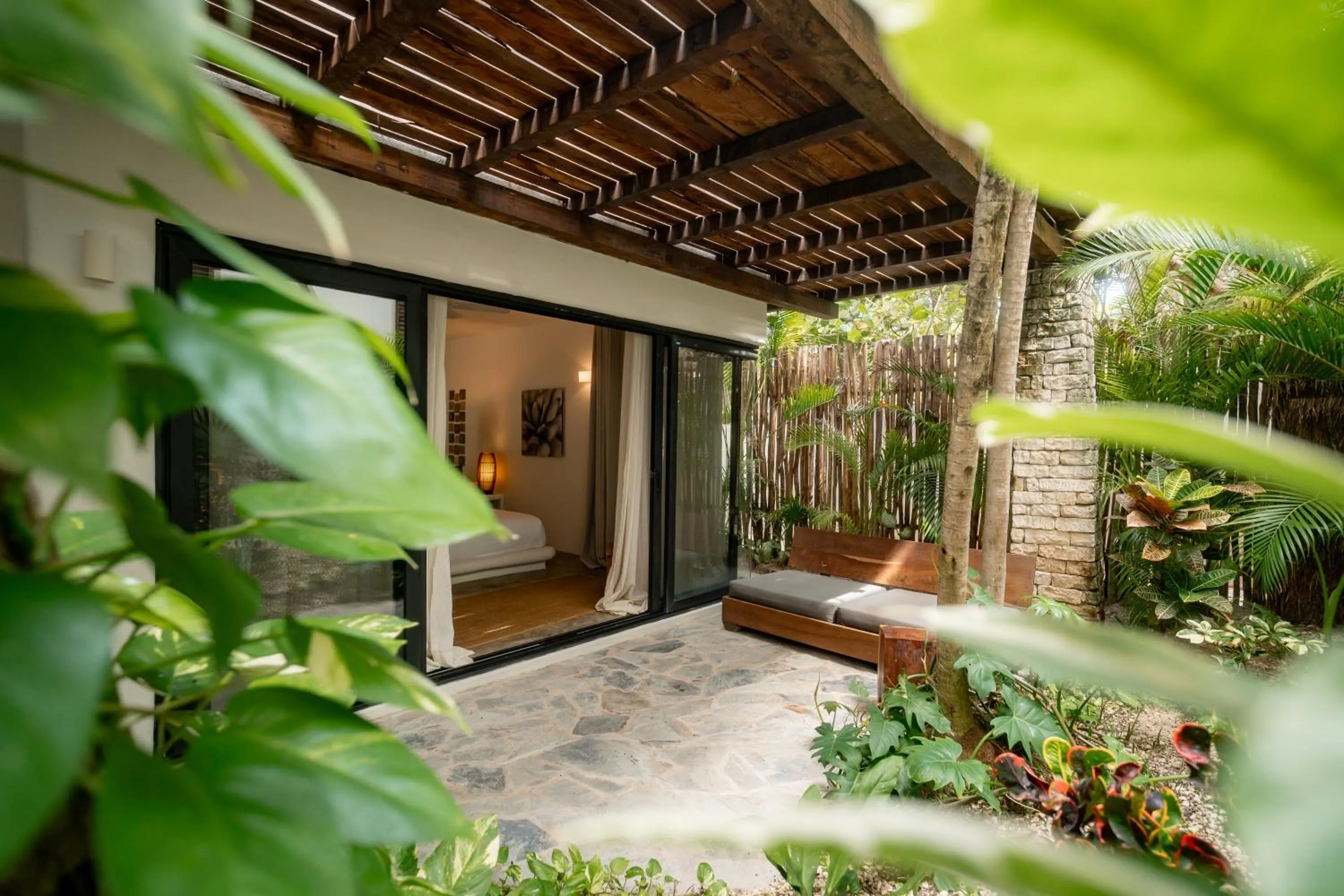 Patio in Chiringuito Tulum