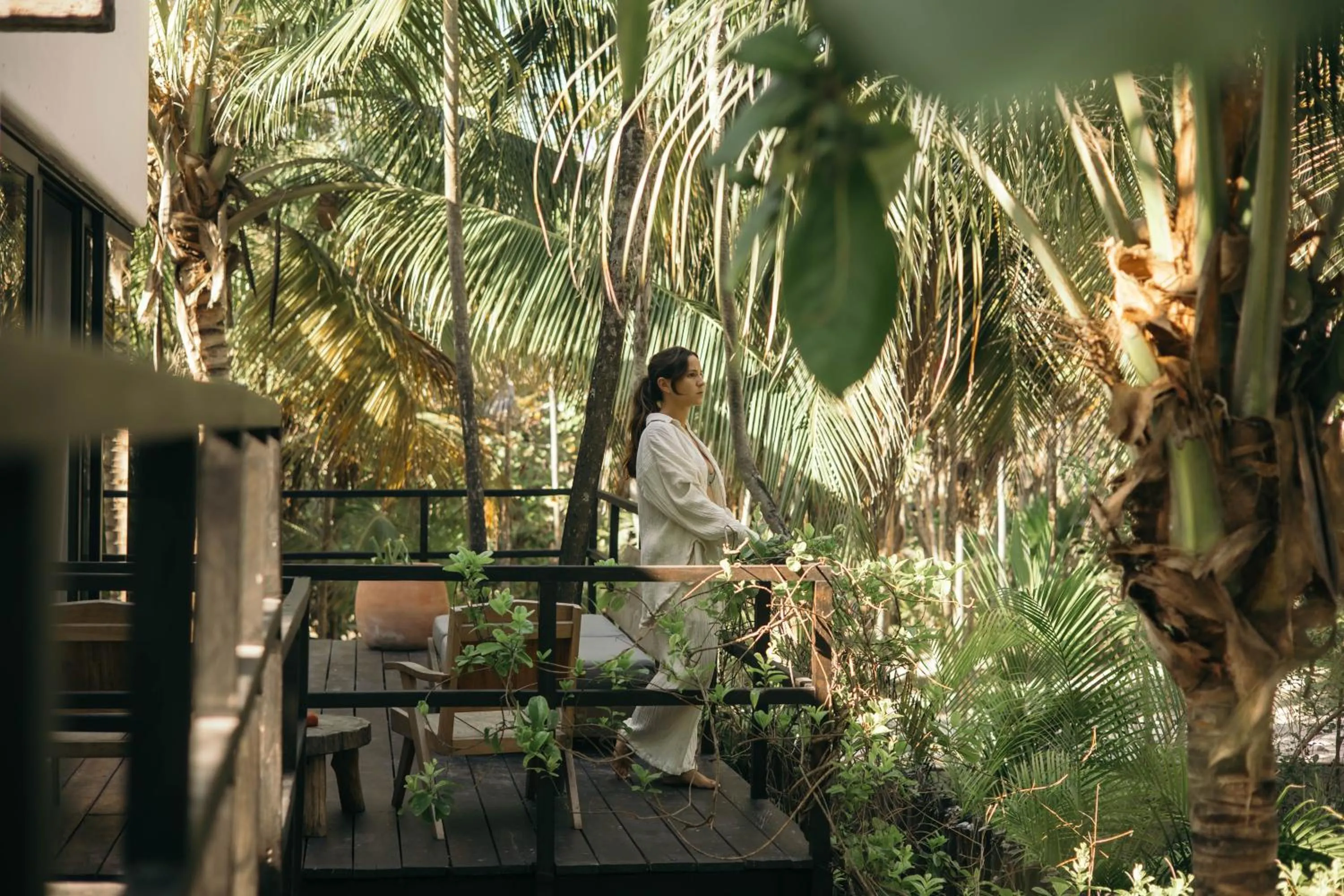 Garden in Chiringuito Tulum