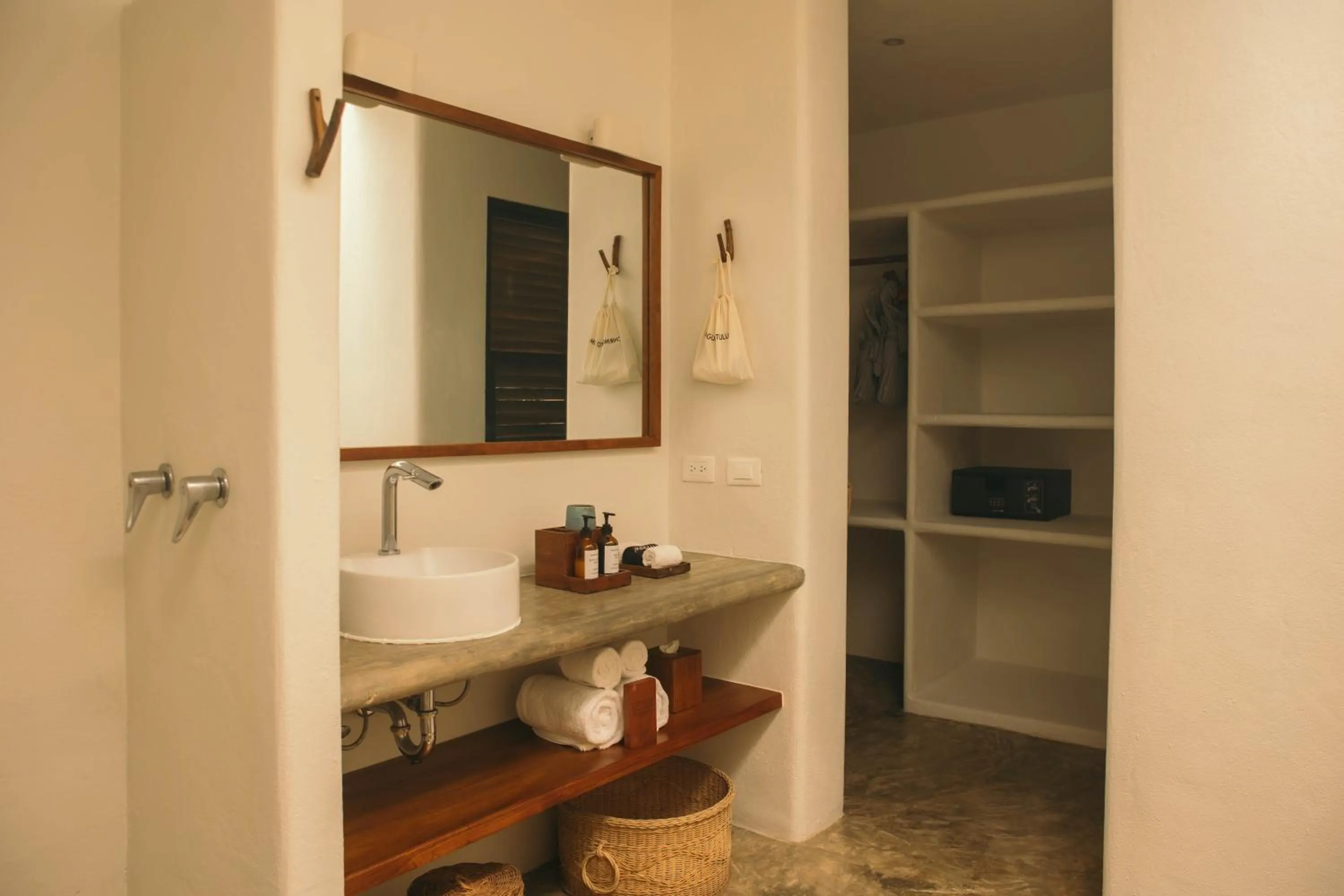 Toilet in Chiringuito Tulum