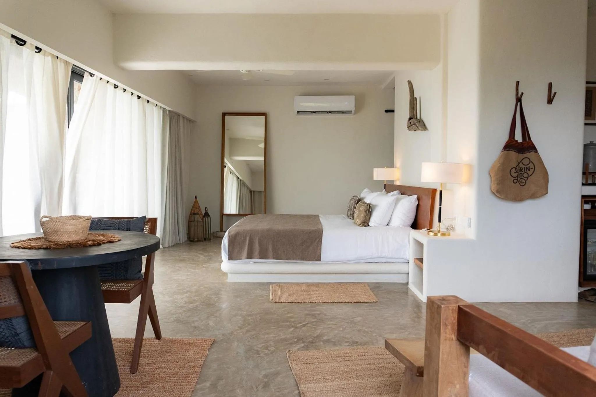 Bed in Chiringuito Tulum