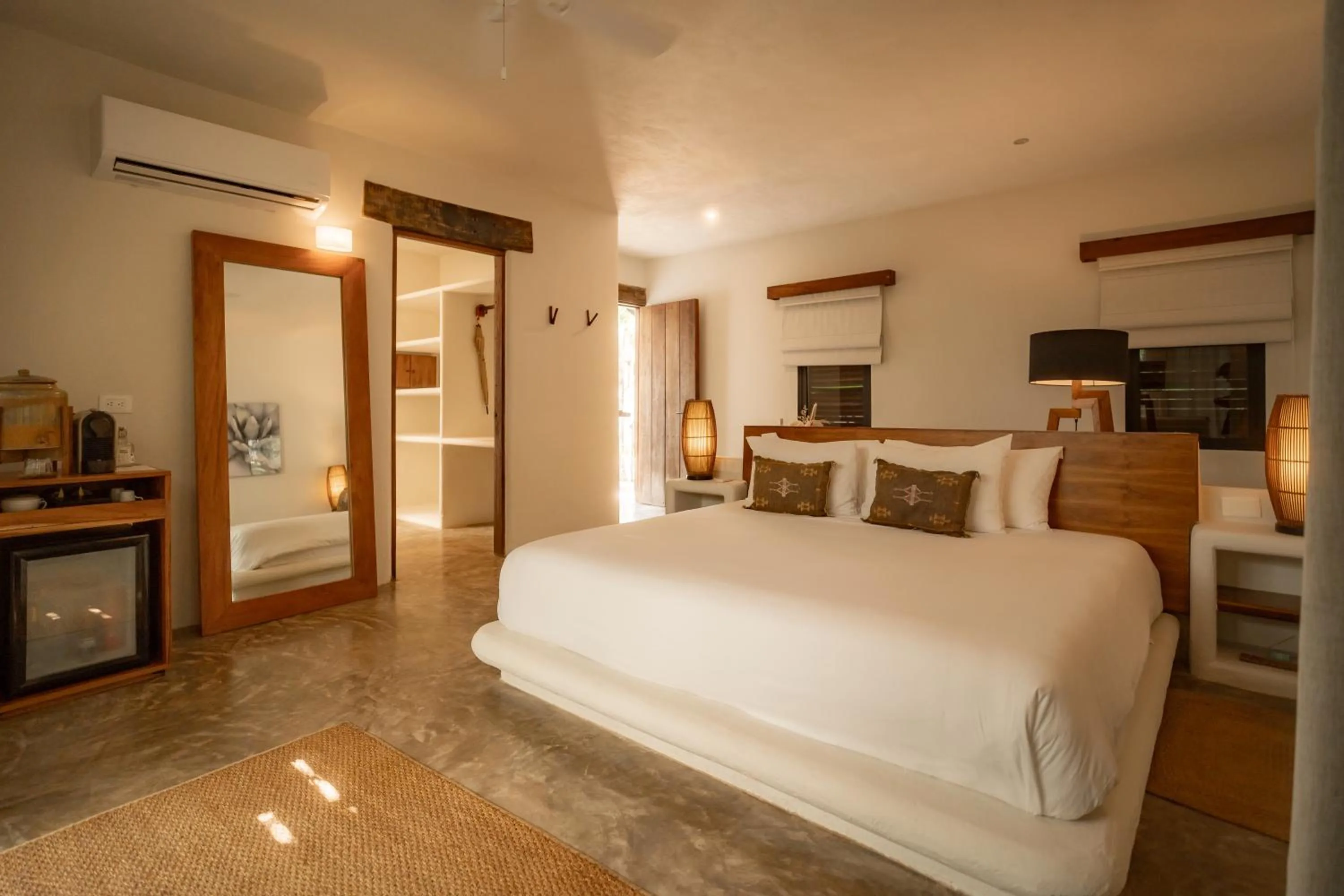 Bed in Chiringuito Tulum