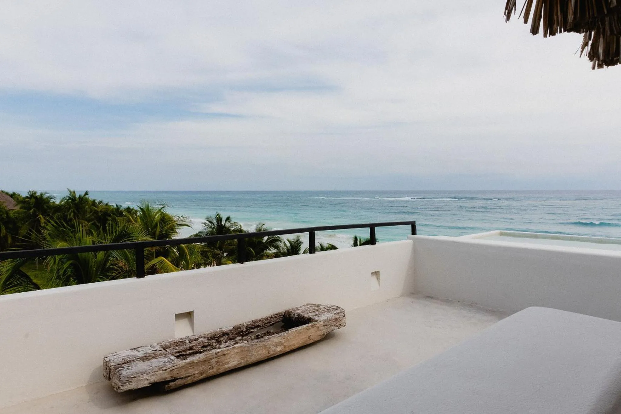 Sea view in Chiringuito Tulum