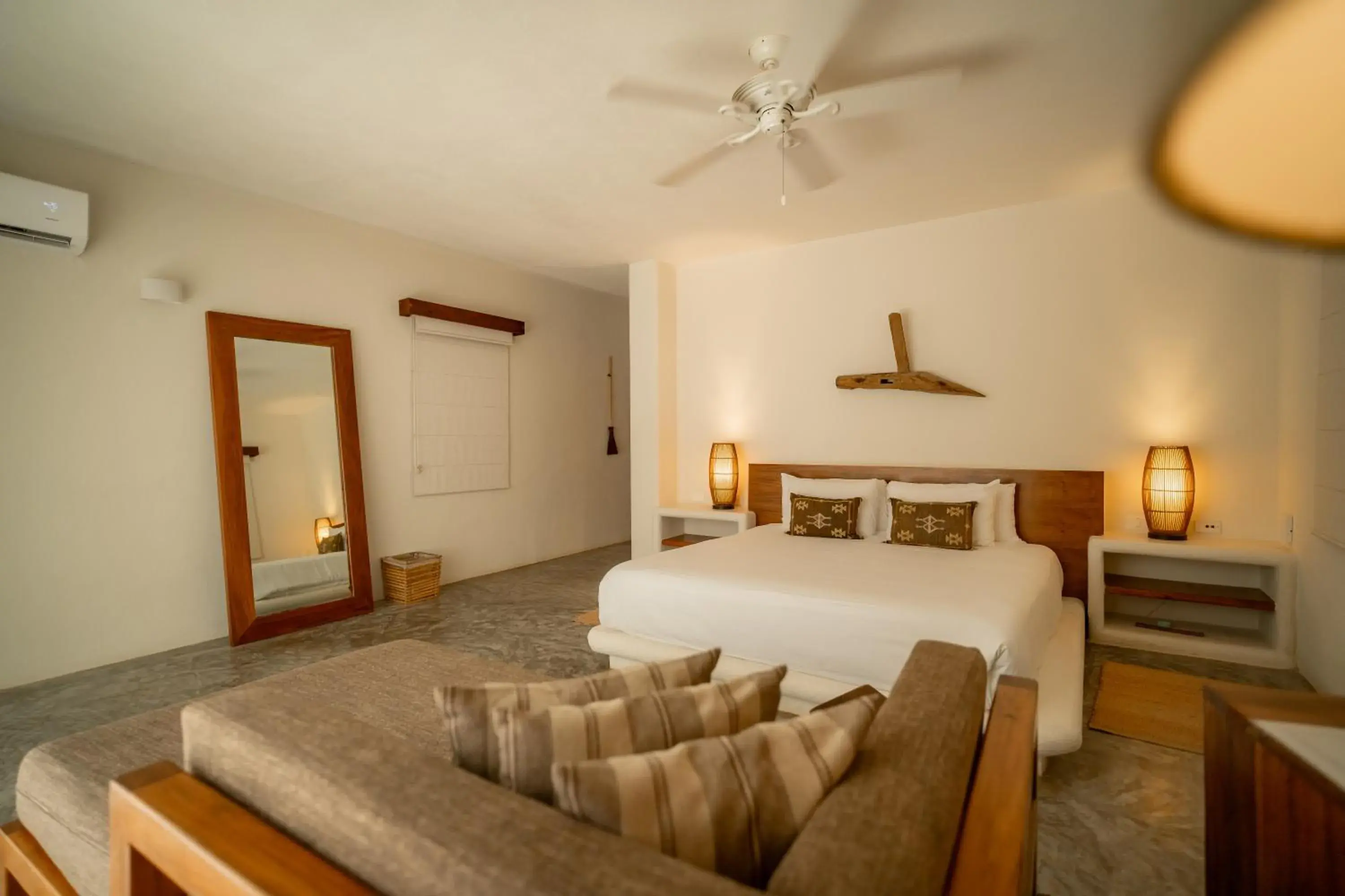 Bed in Chiringuito Tulum Bed in Chiringuito Tulum