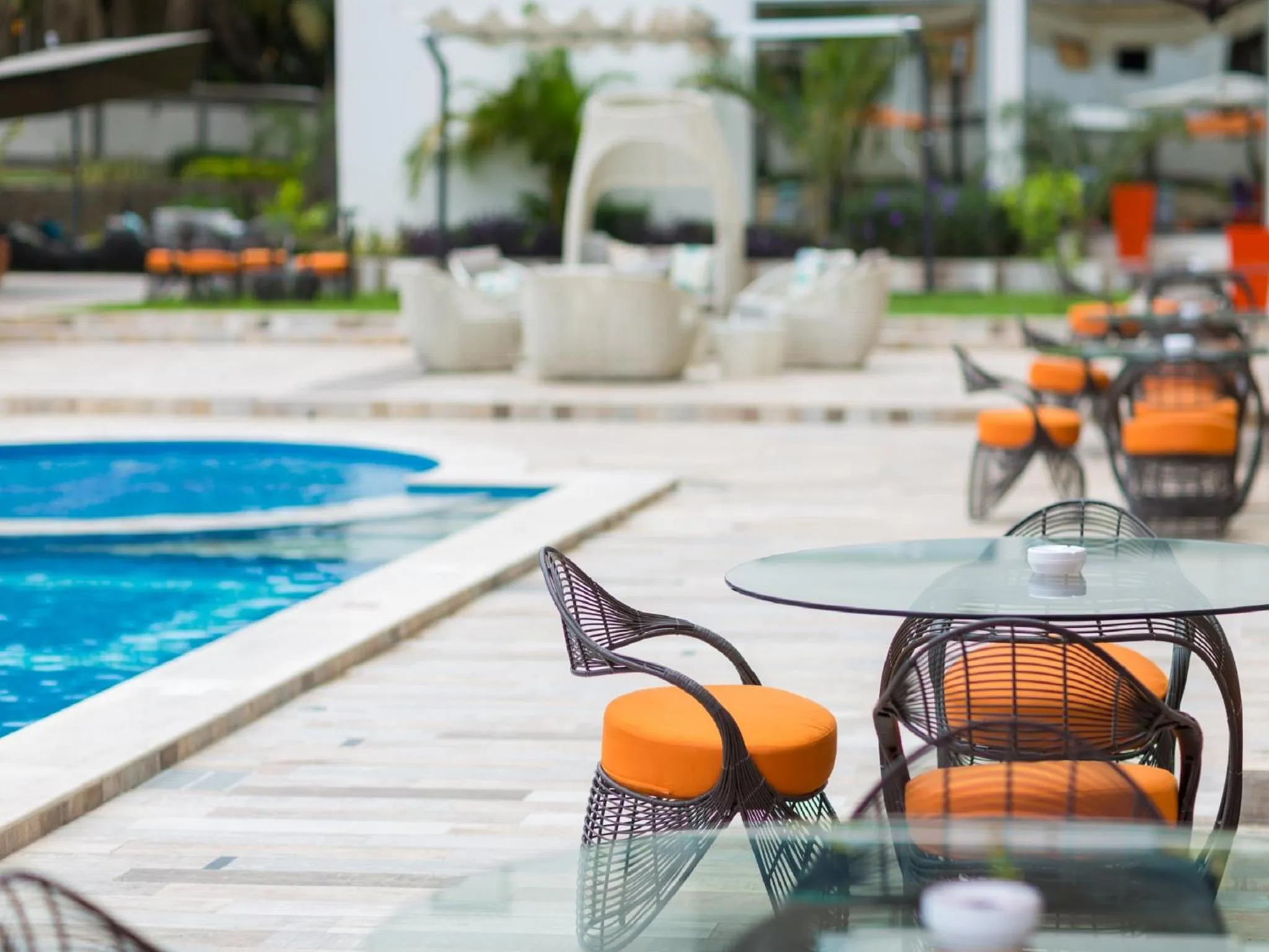 Swimming pool in The Palms by Eagles