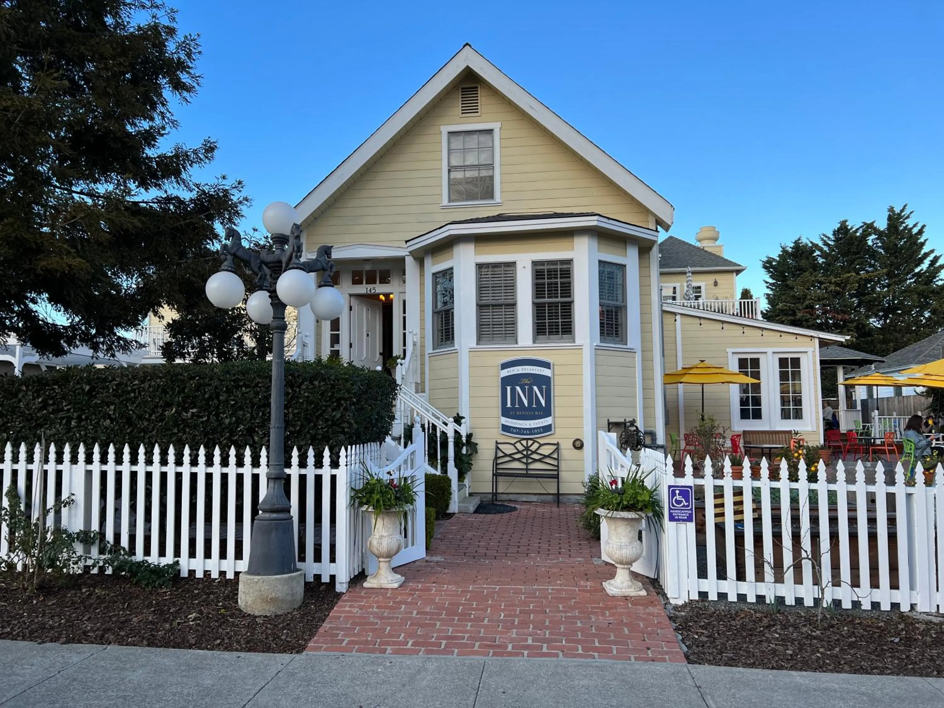 Property building in The Inn at Benicia Bay