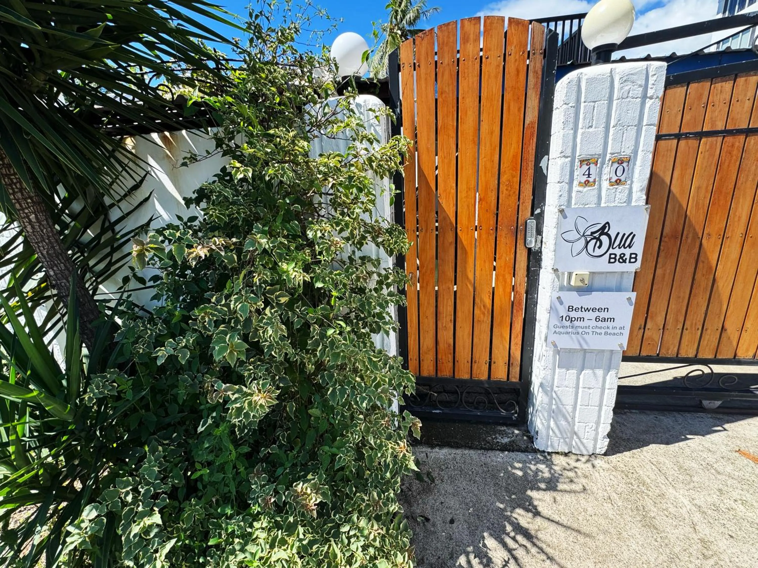 Facade/entrance in Bua Bed & Breakfast