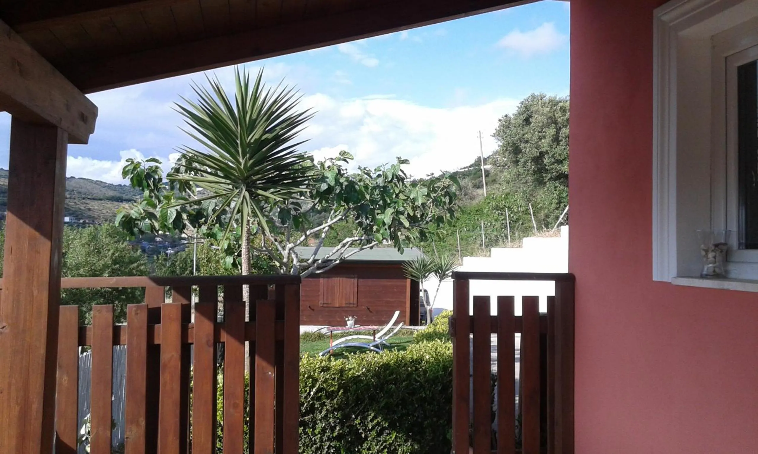 Garden view in Il Patio Del Cilento