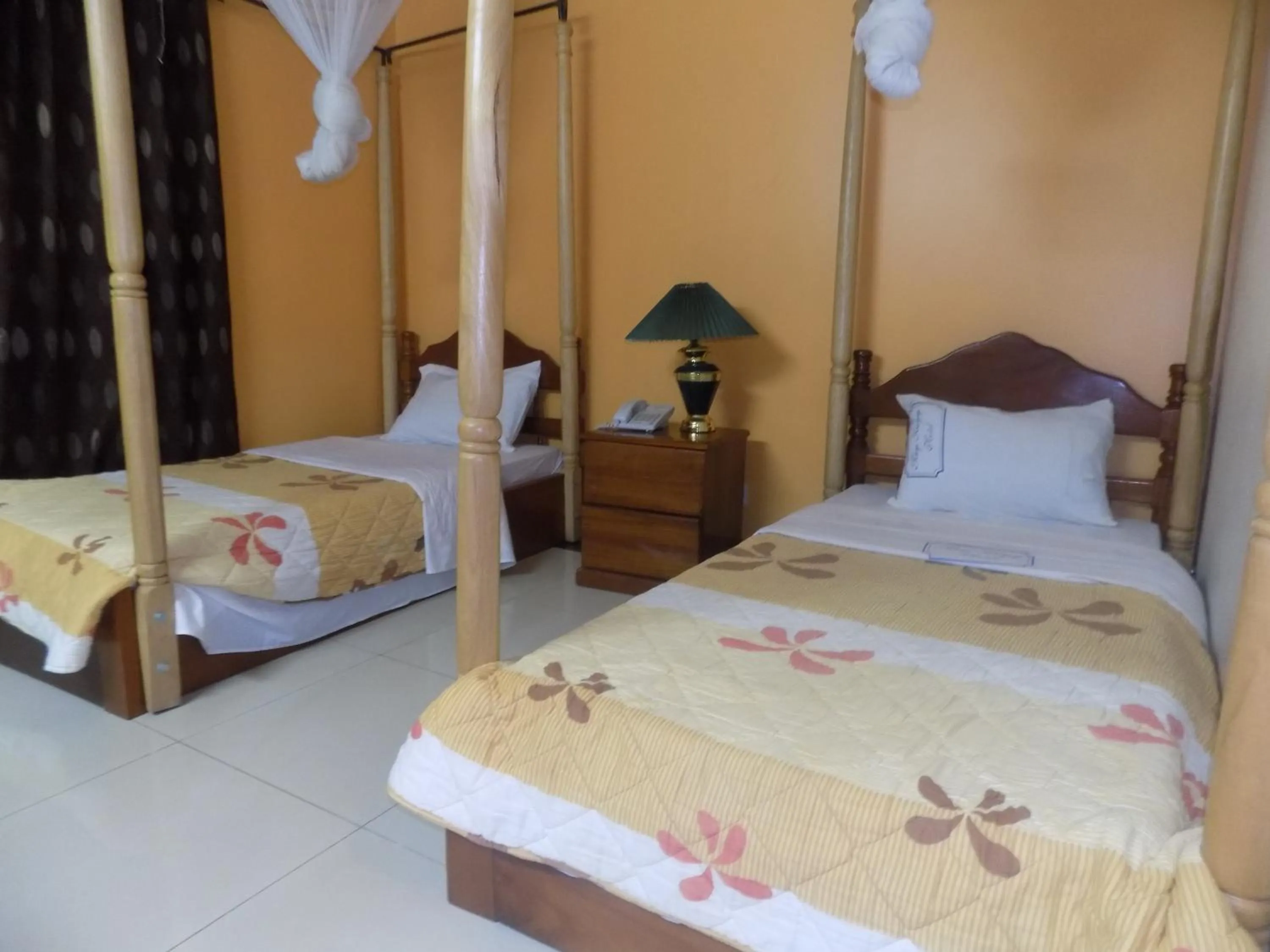 Bed in Kayegi Hotel Mbale