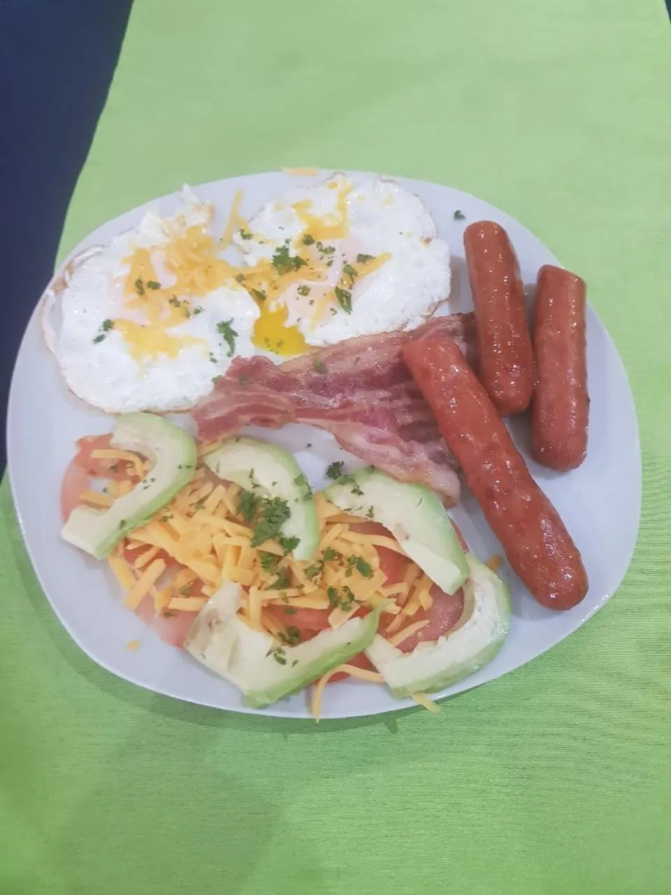 Food close-up in Jolani Guest House