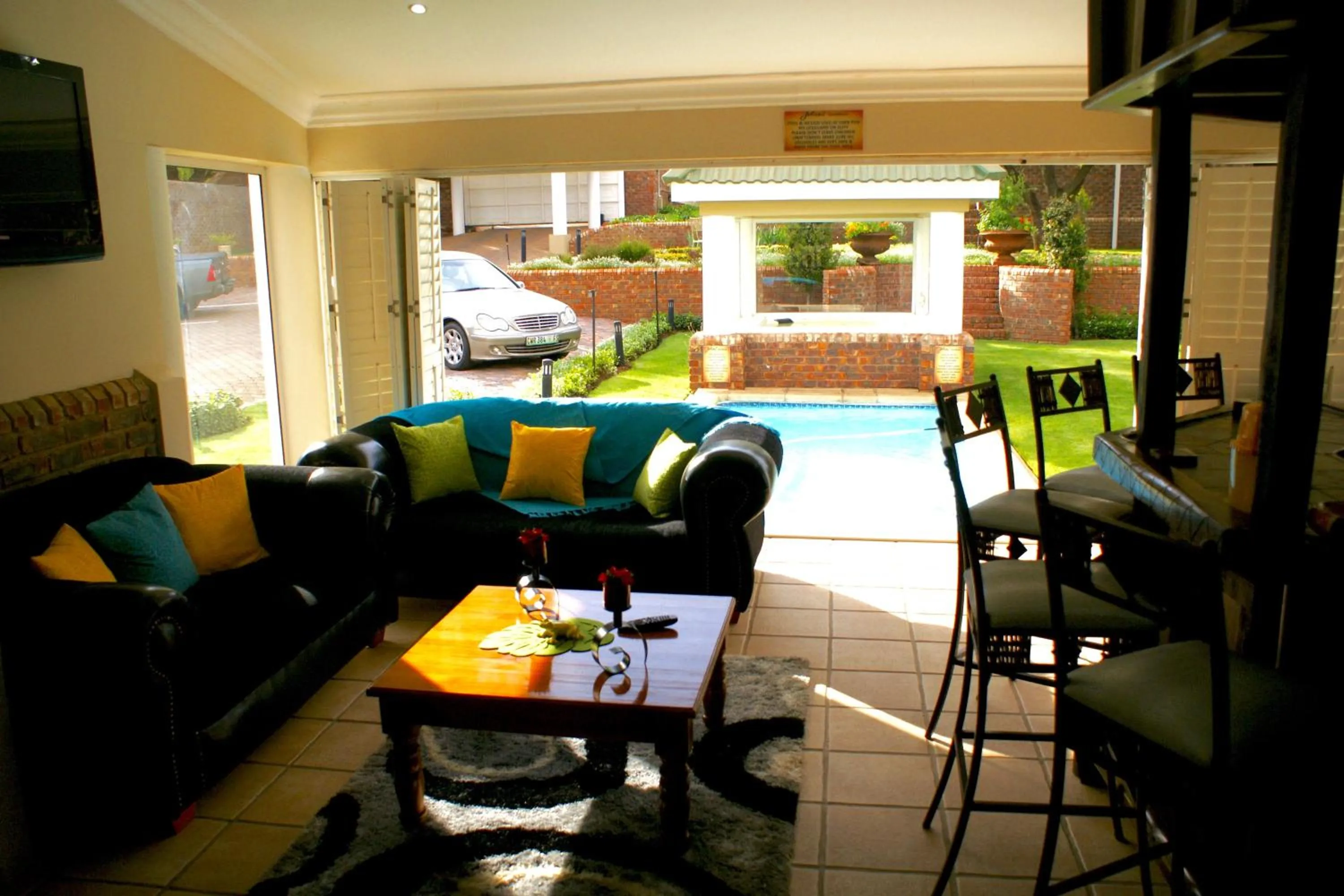 Patio in Jolani Guest House