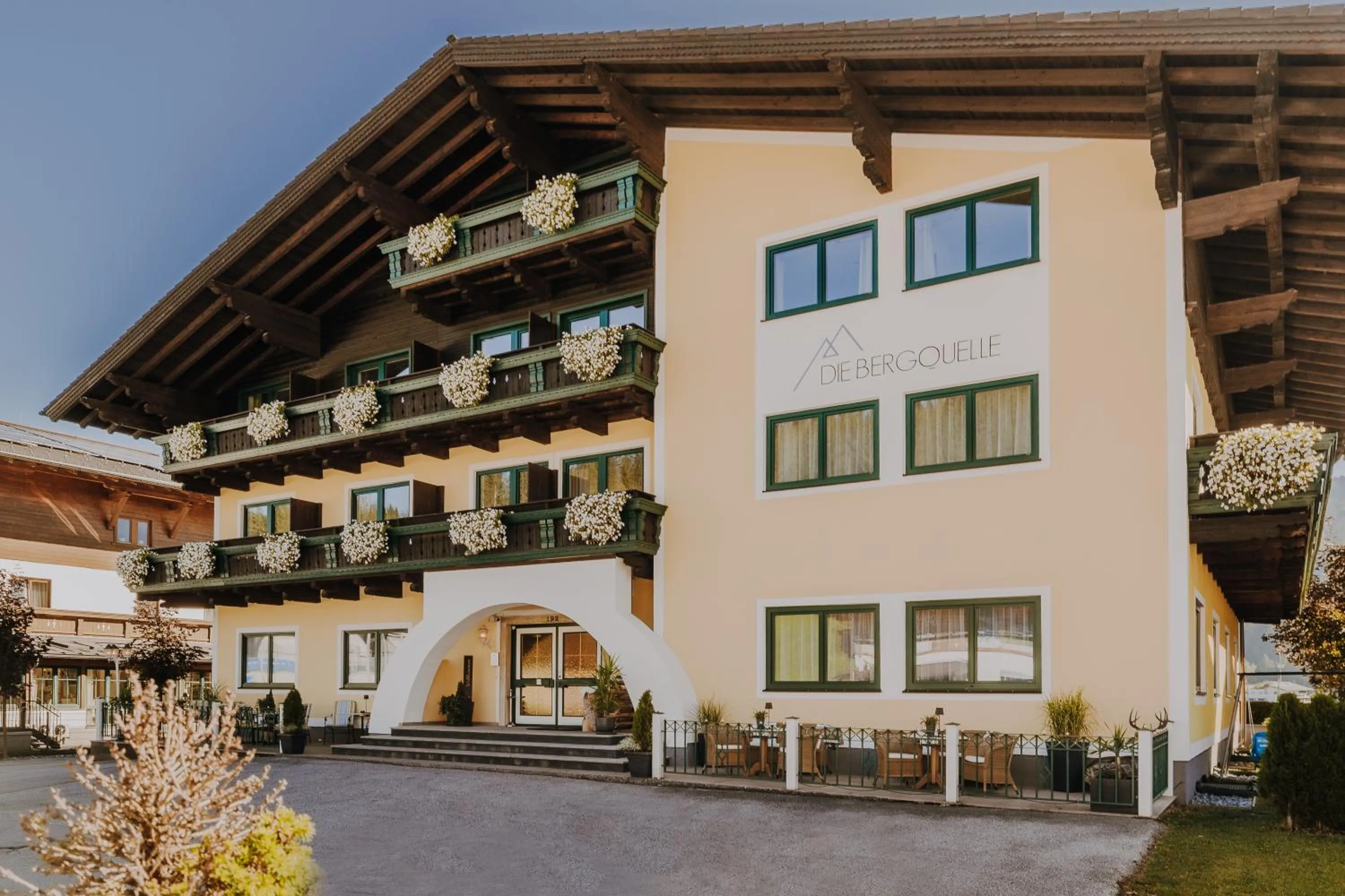 Property building in B&B Hotel Die Bergquelle