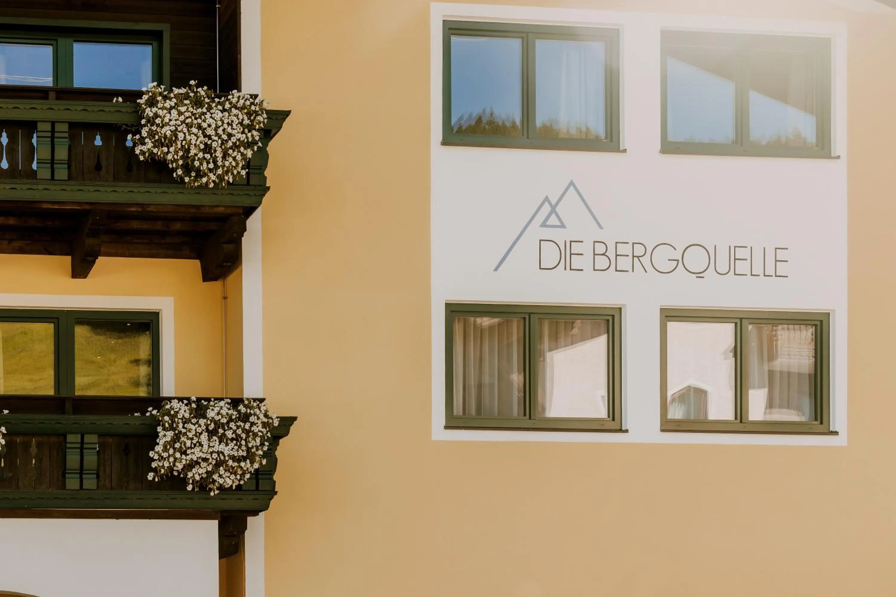 Property building in B&B Hotel Die Bergquelle