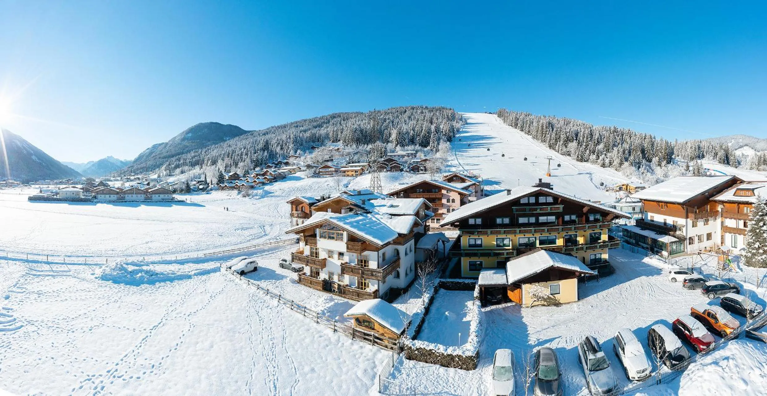 Property building in B&B Hotel Die Bergquelle