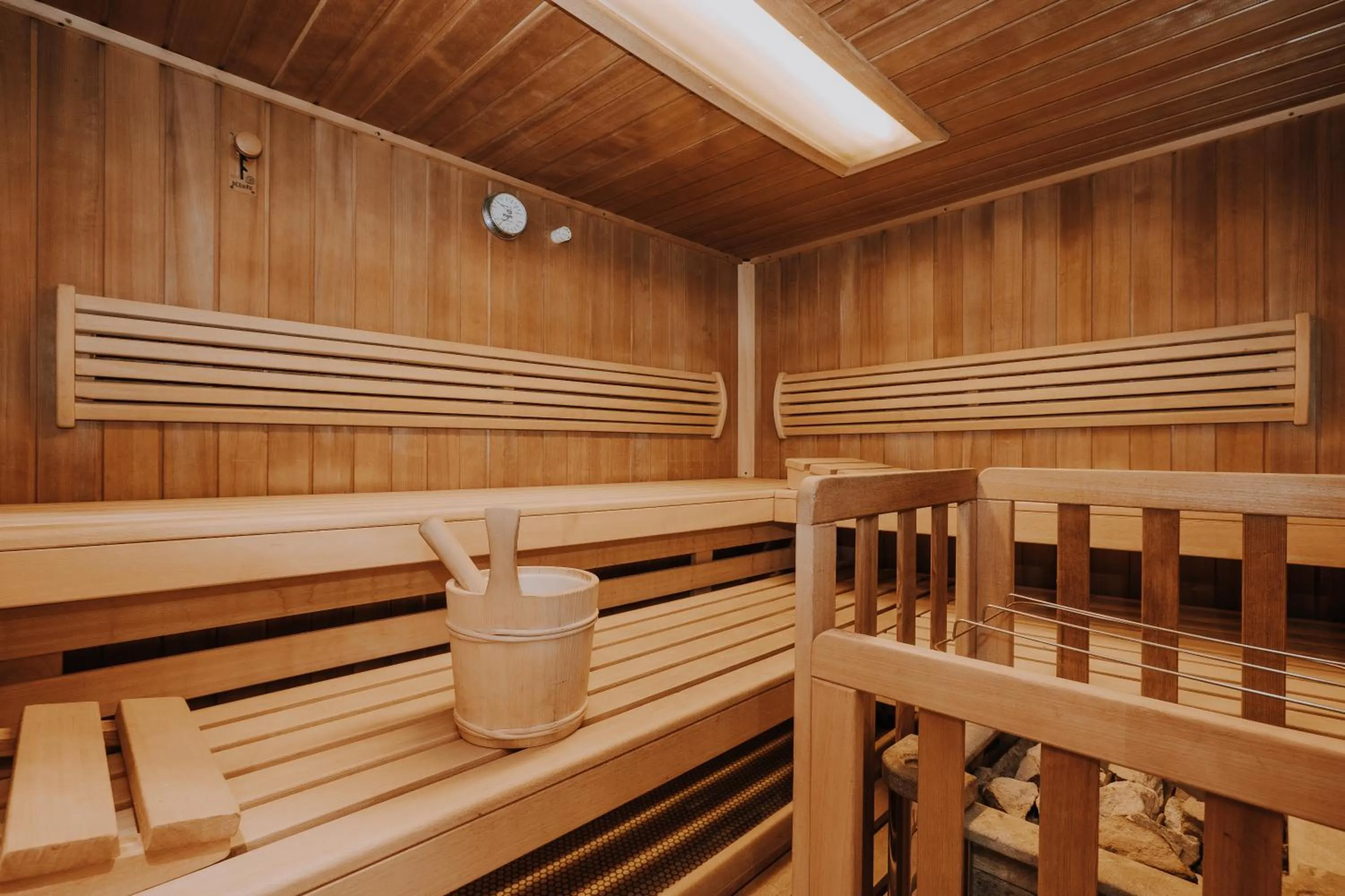 Sauna in B&B Hotel Die Bergquelle