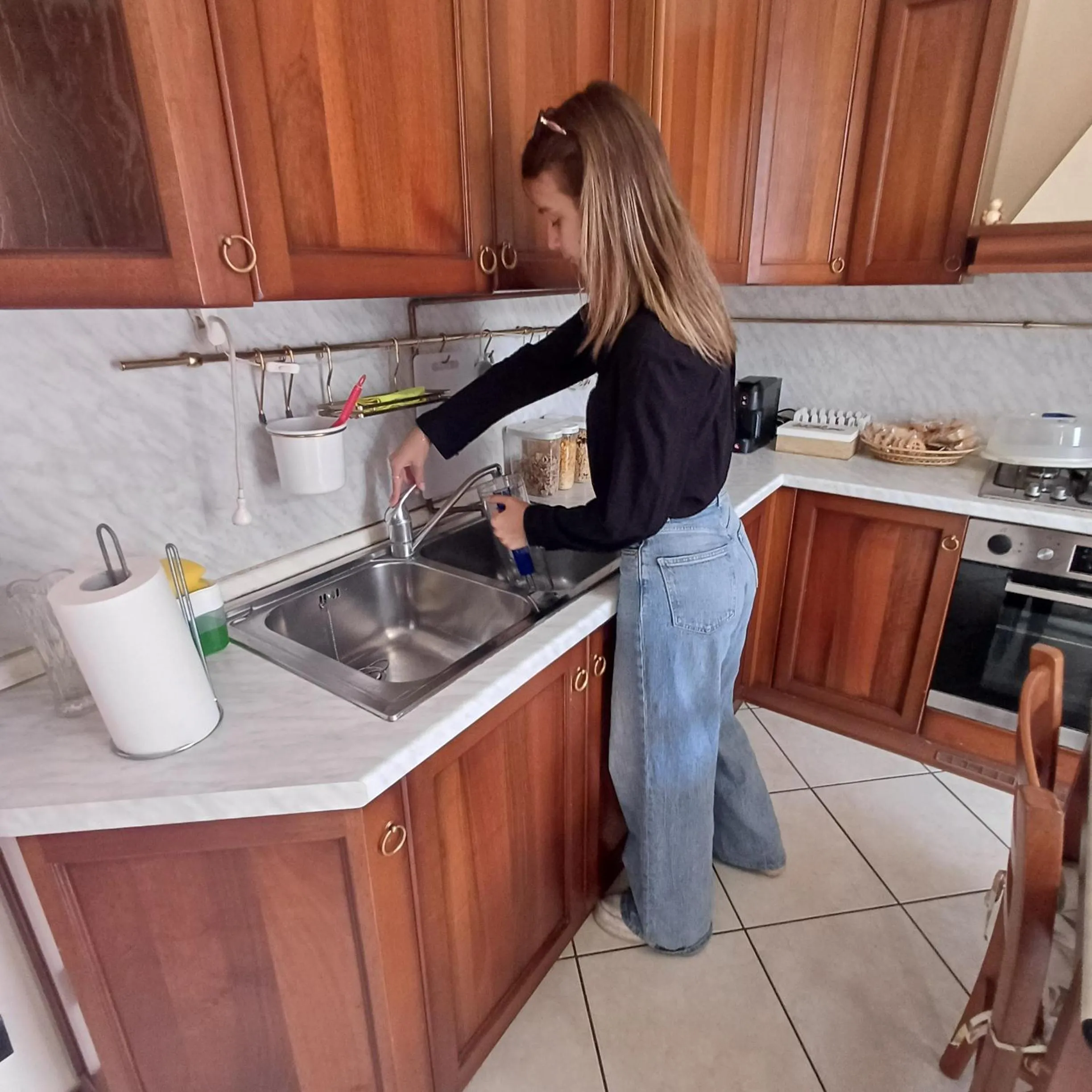 Kitchen or kitchenette in B&B Miele