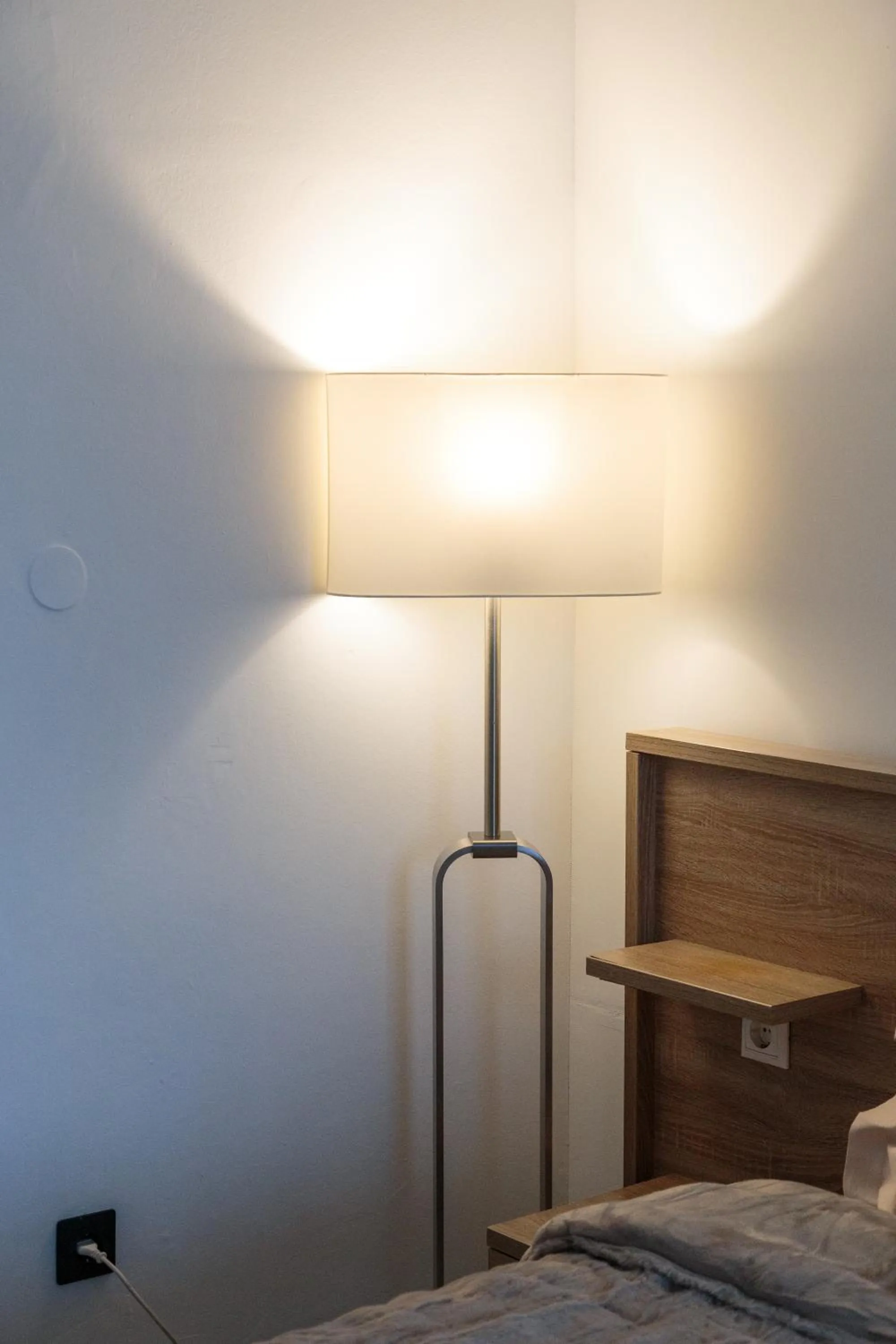 Bed in Limani Comfort Rooms