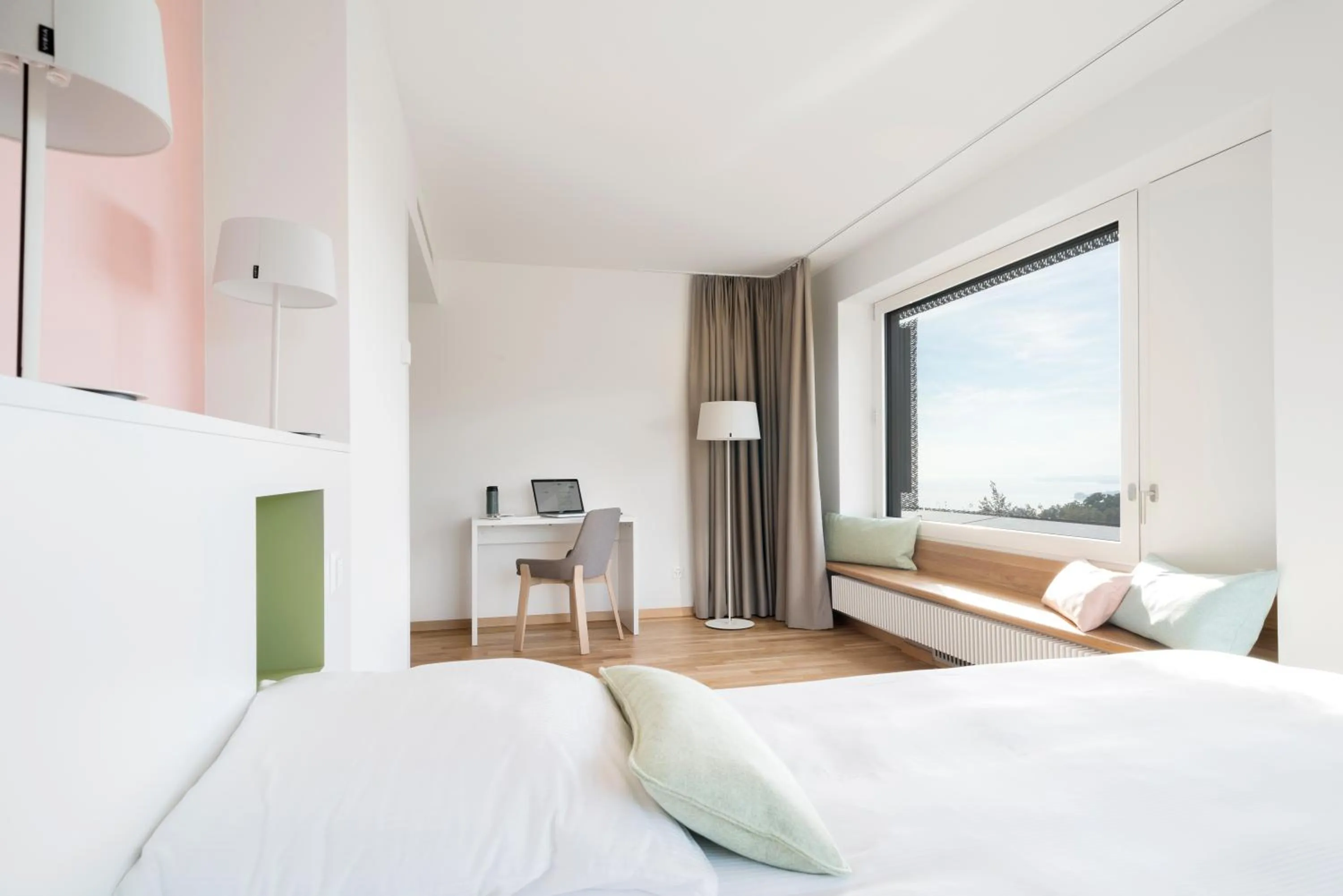 Bedroom, Bed in Hôtel des Patients