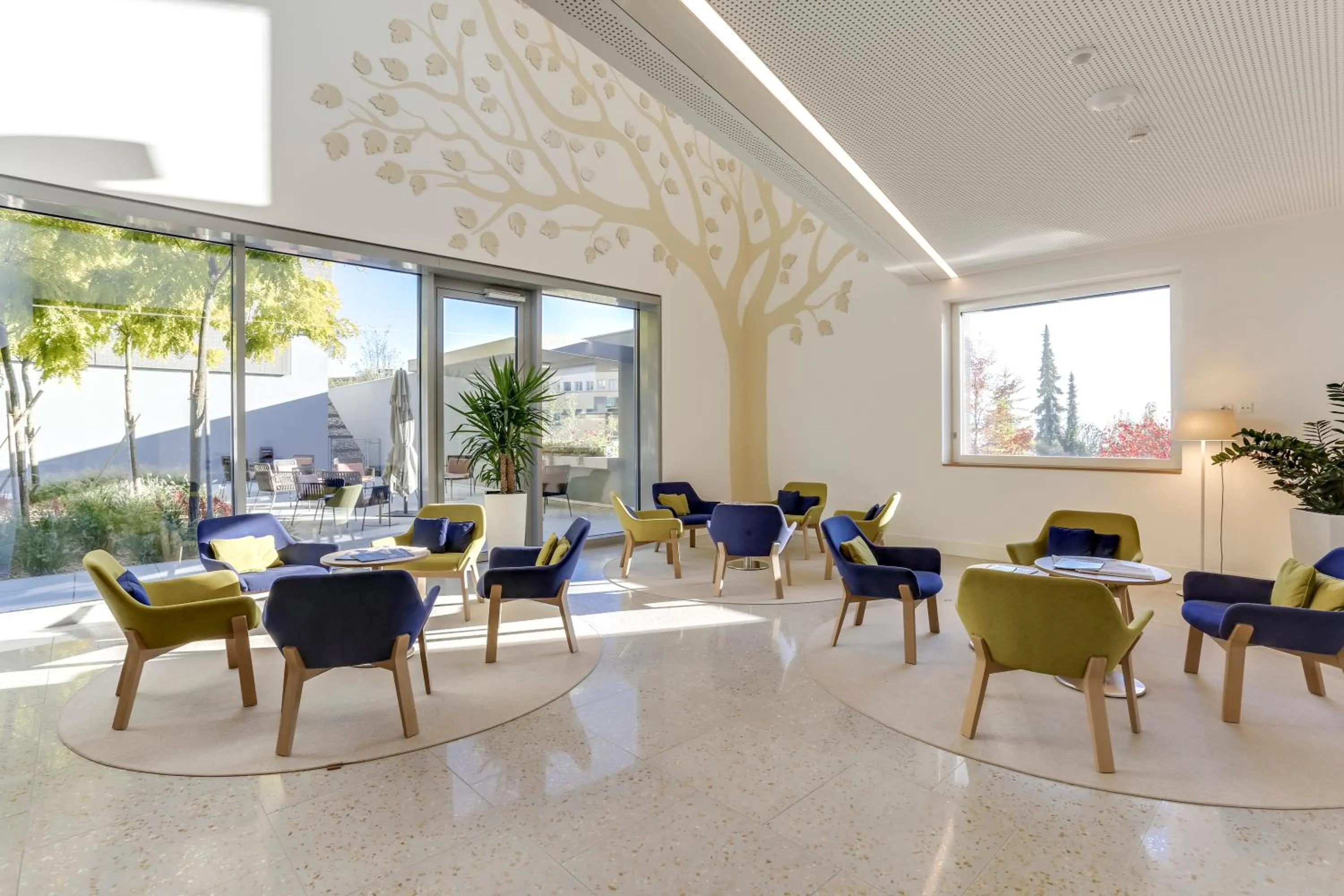 Lounge or bar in Hôtel des Patients