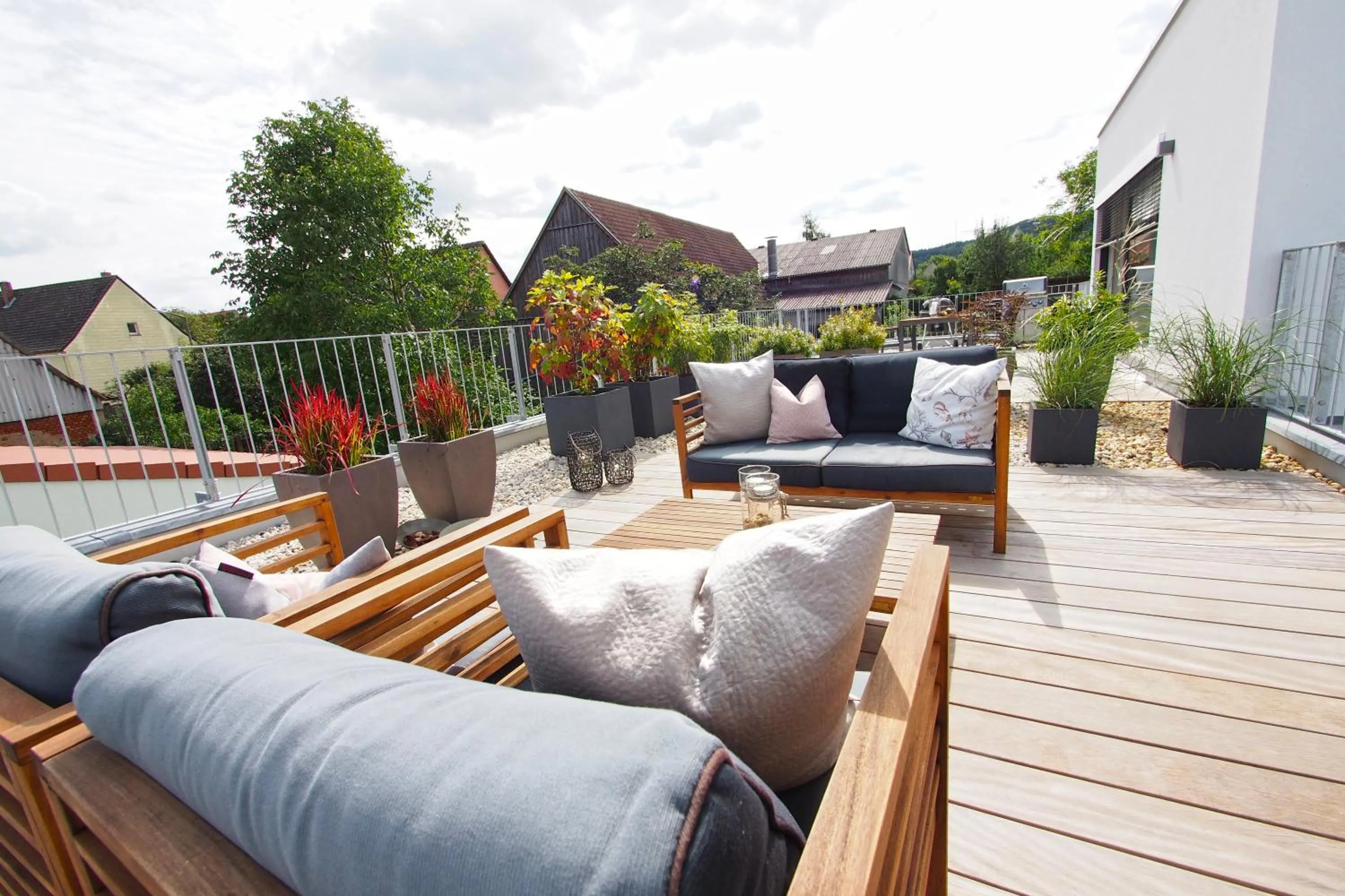 Balcony/Terrace in Apartments Bogner
