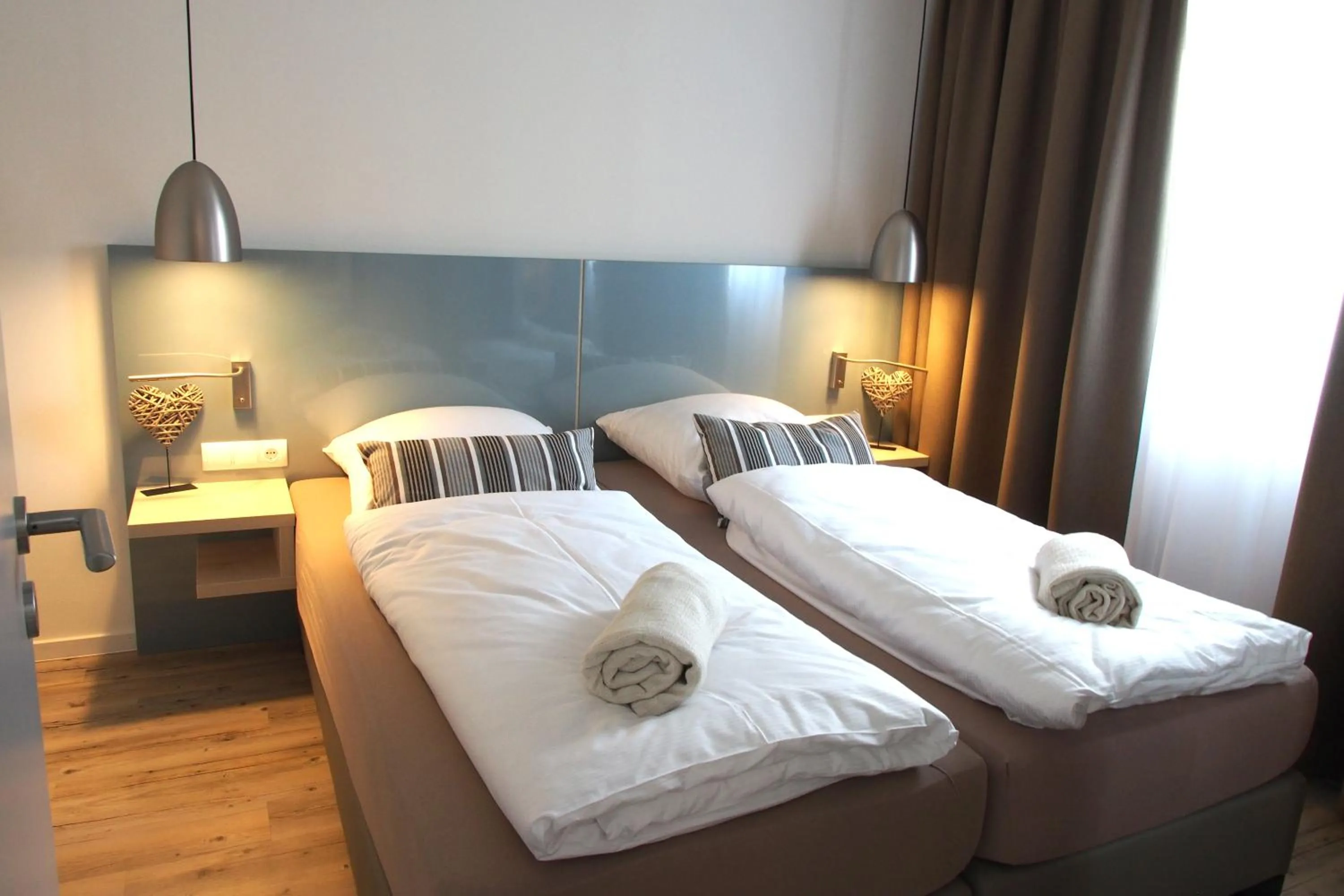 Bedroom, Bed in Apartments Bogner