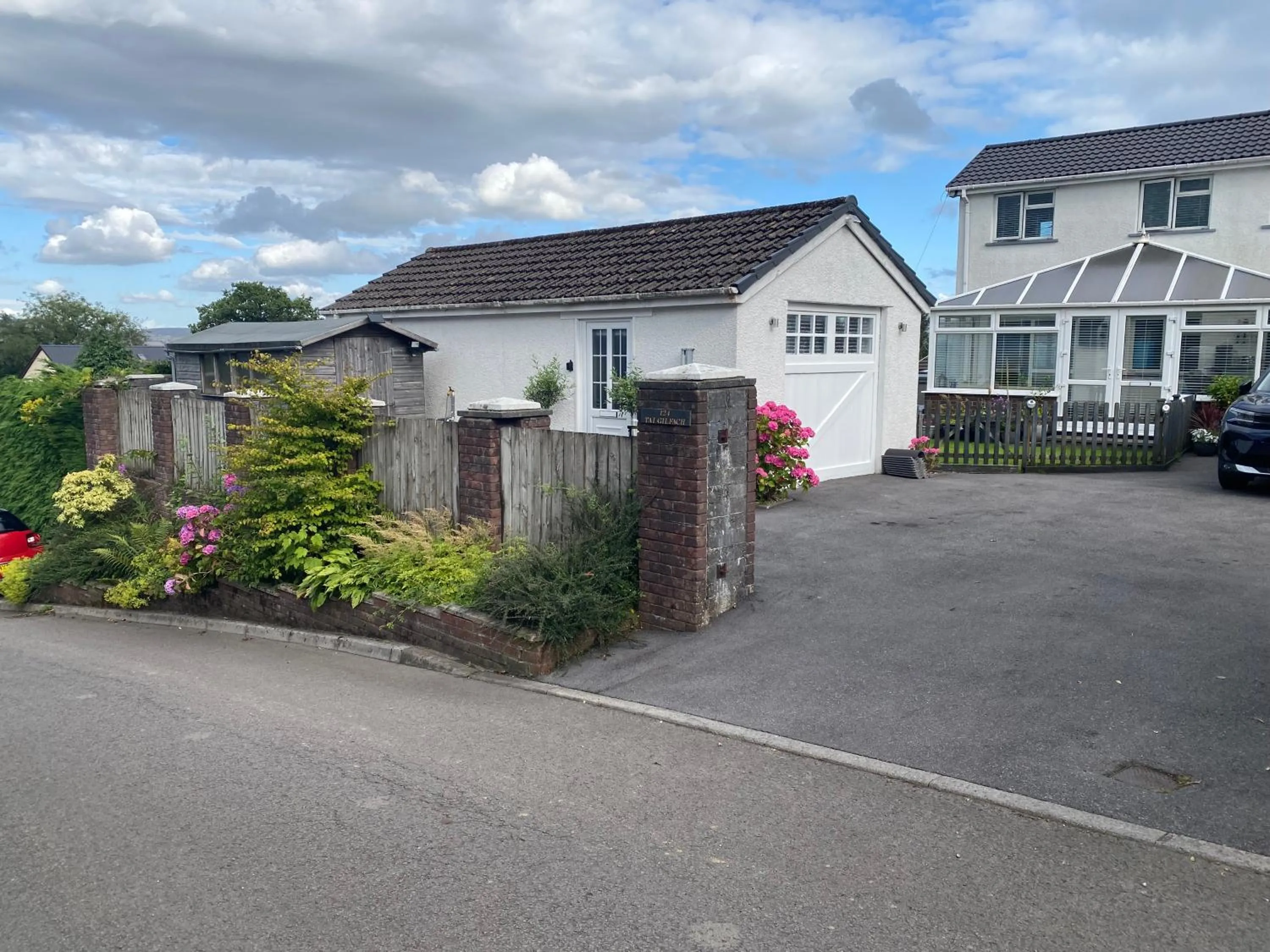 Property building in The Shed