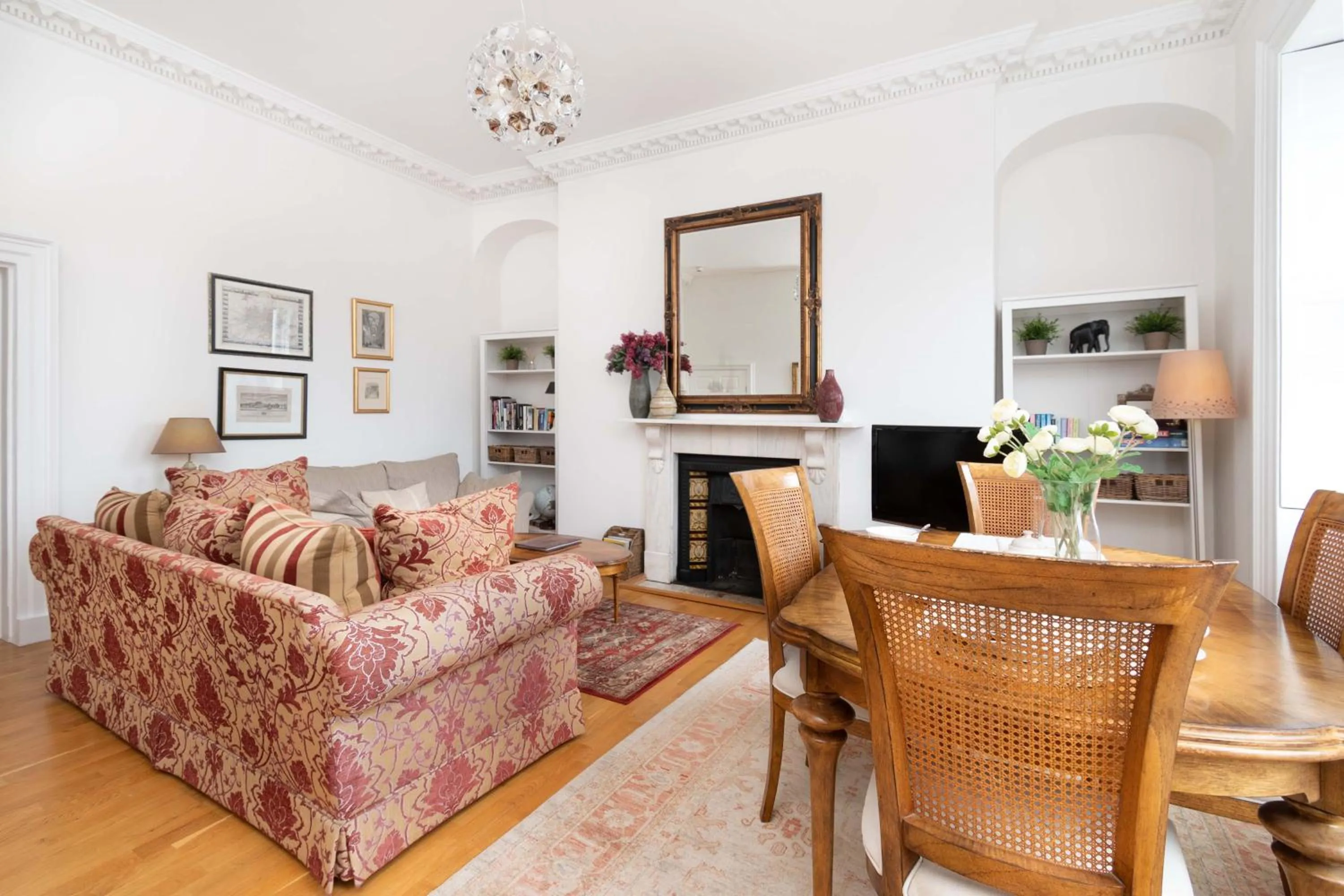 Living room in No 1 The Paragon