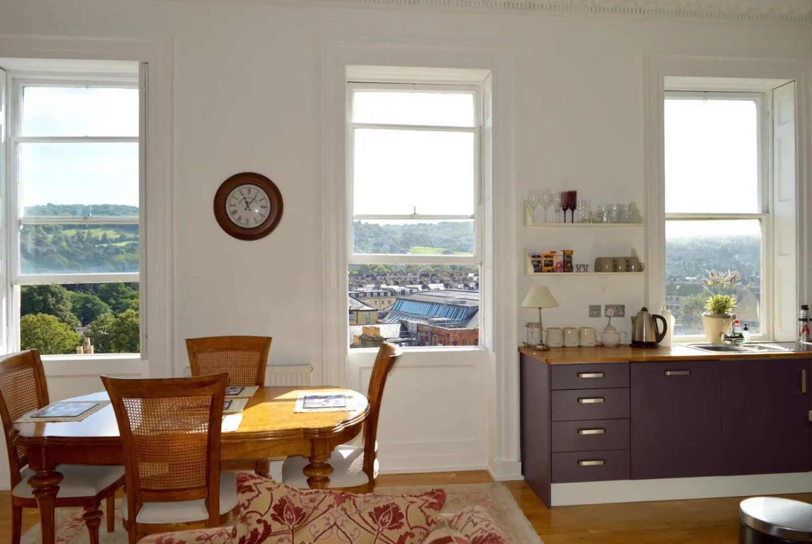 Dining area in No 1 The Paragon