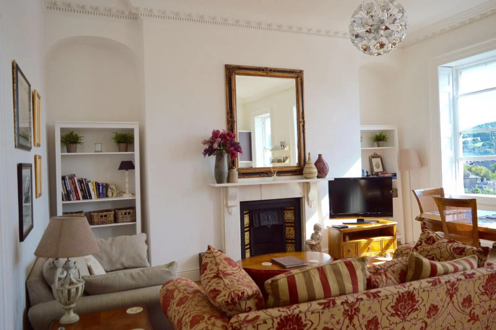 Living room in No 1 The Paragon