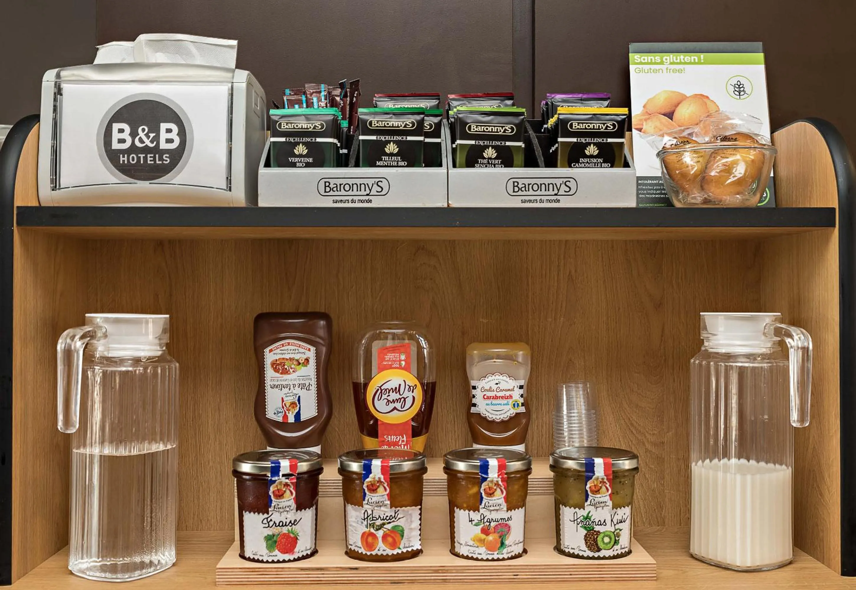 Breakfast in B&B HOTEL Rouen Parc des Expos Zénith