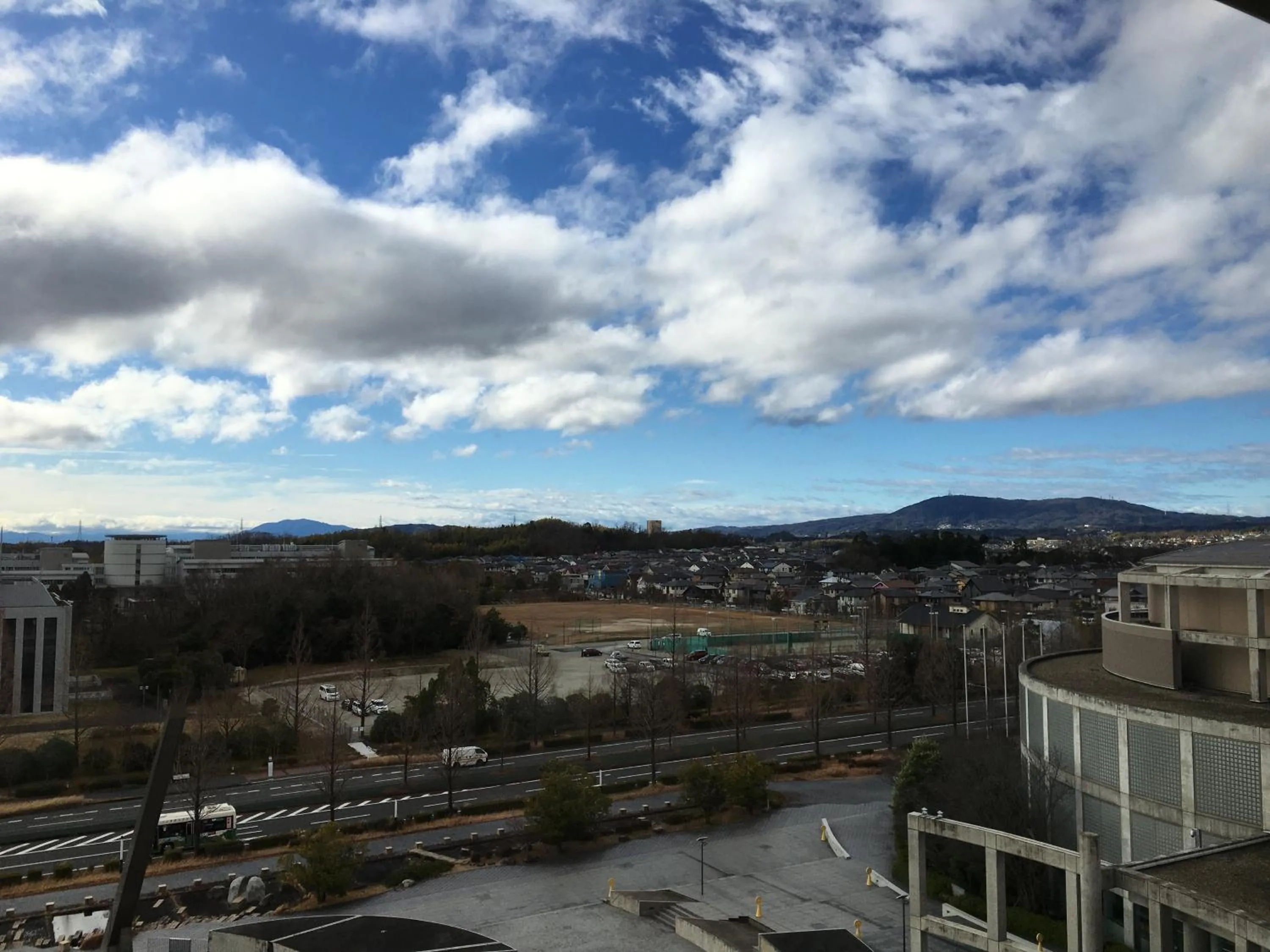 Mountain view in Keihanna Plaza Hotel