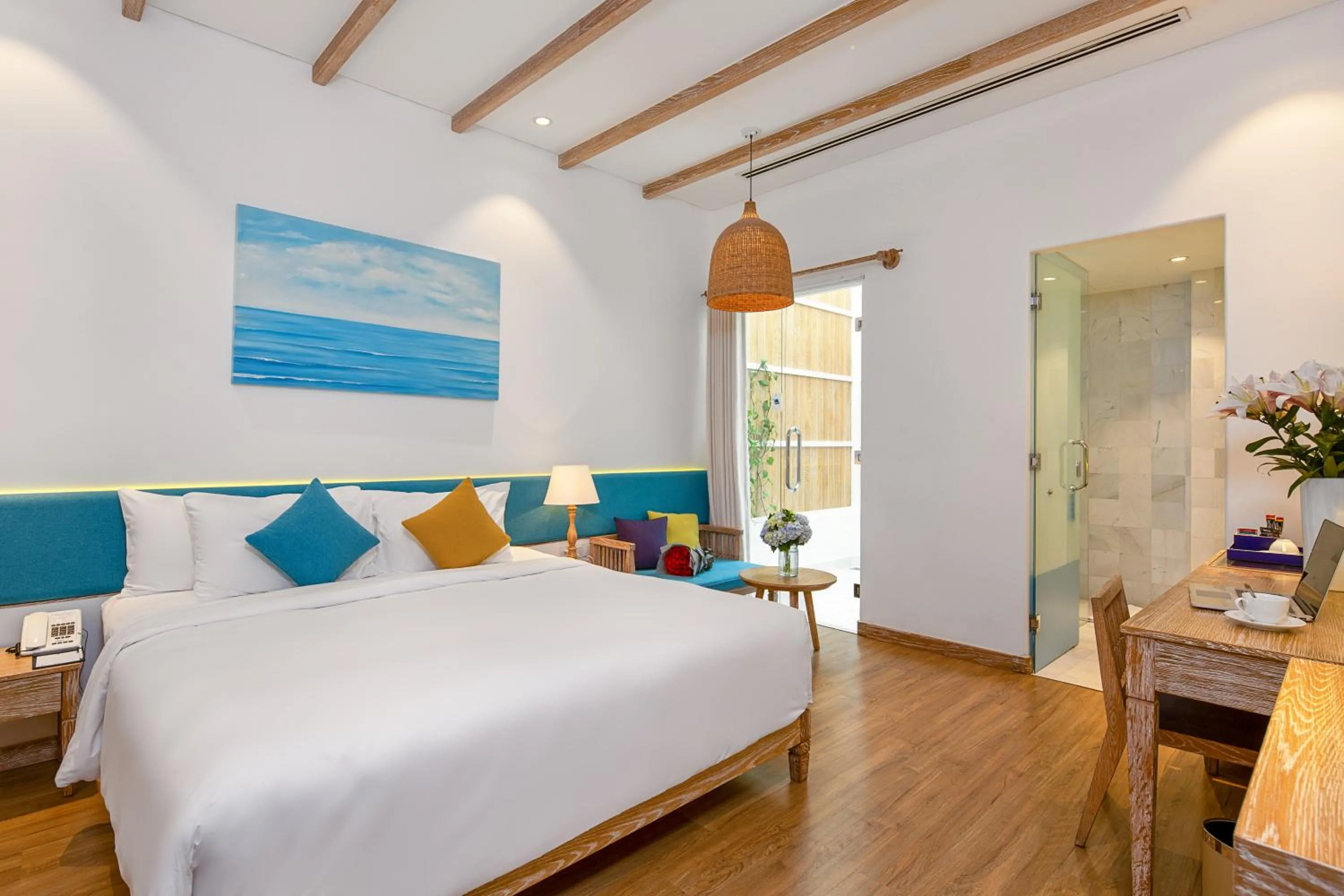 Bed in Risemount Premier Resort Da Nang