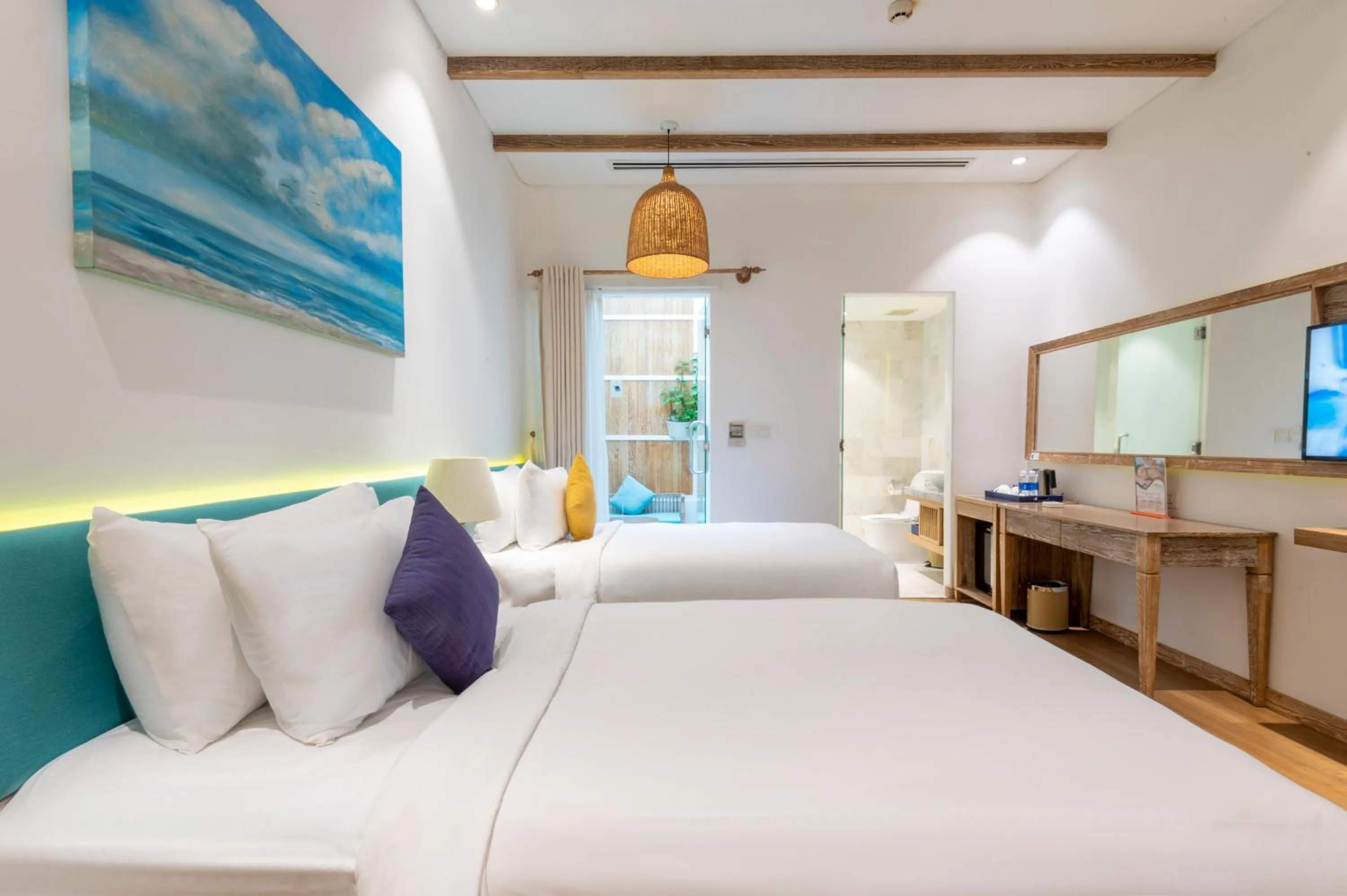 Bed in Risemount Premier Resort Da Nang