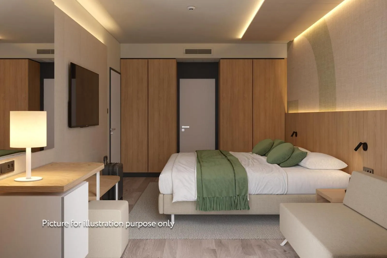 Bedroom, Bed in Hotel Garden Istra Plava Laguna