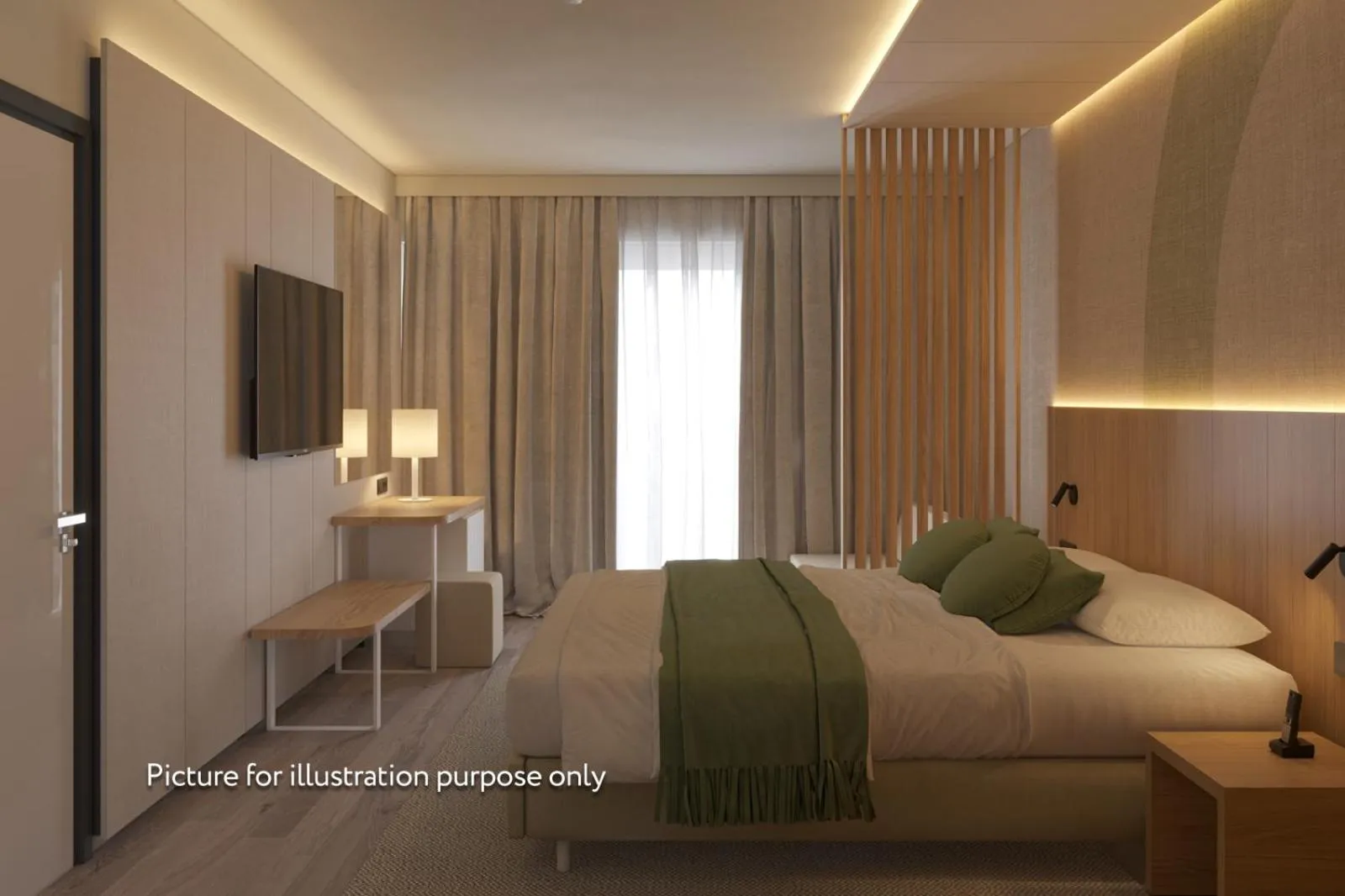 Bedroom, Bed in Hotel Garden Istra Plava Laguna