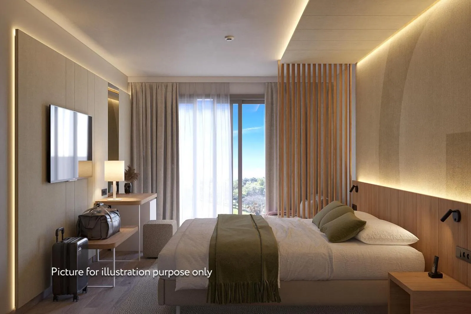 Bedroom, Bed in Hotel Garden Istra Plava Laguna